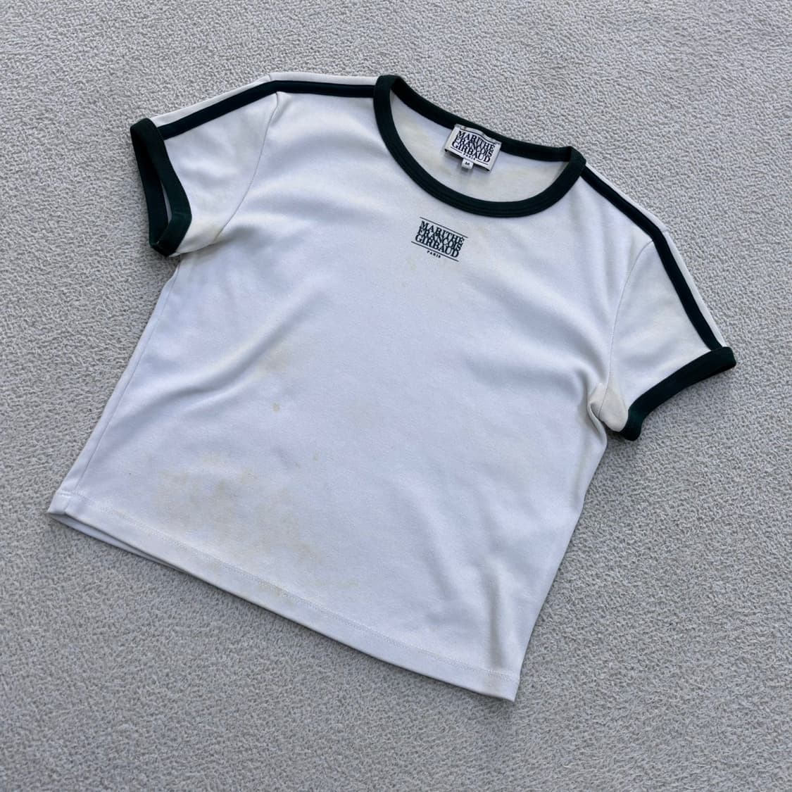 M 마리떼프랑소와저버 크롭 반팔 20E 상품이미지1