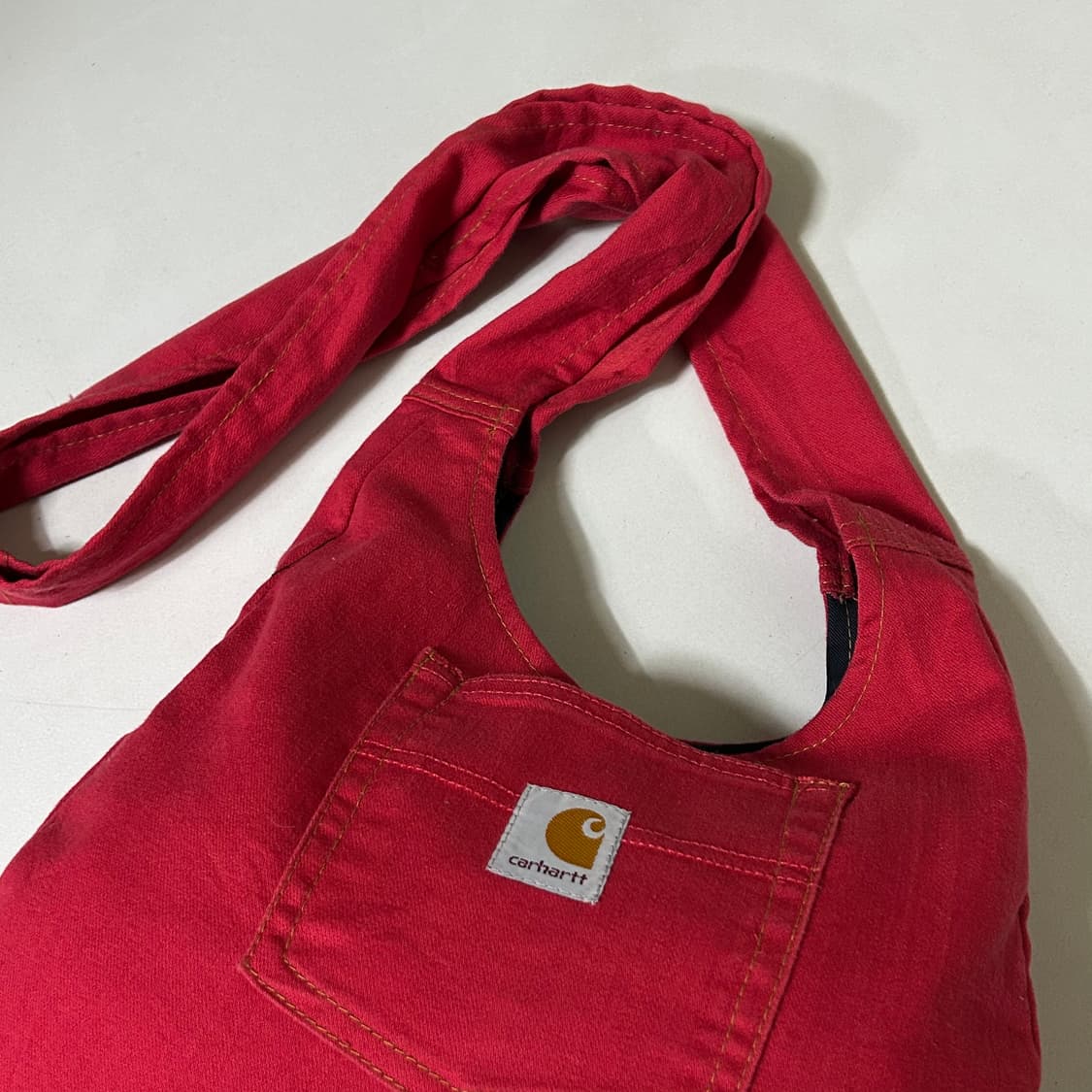 [Carhartt] 칼하트 멀티컬러 패치워크 커스텀 숄더백 상품이미지2