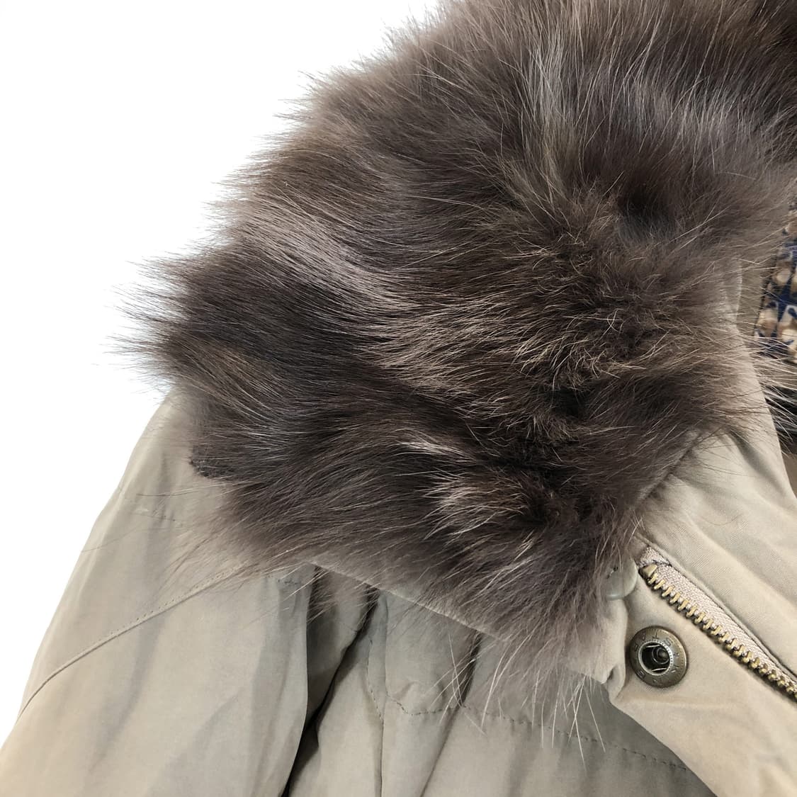 써스데이아일랜드 폭스퍼 다운패딩 85-160 상품이미지5