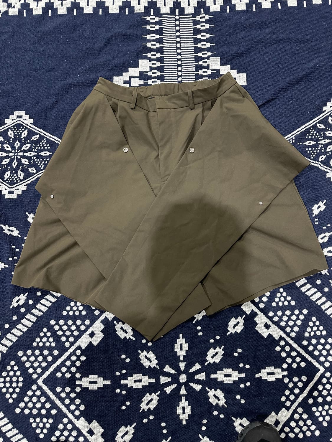 논노드 스냅 팬츠 2size 상품이미지1