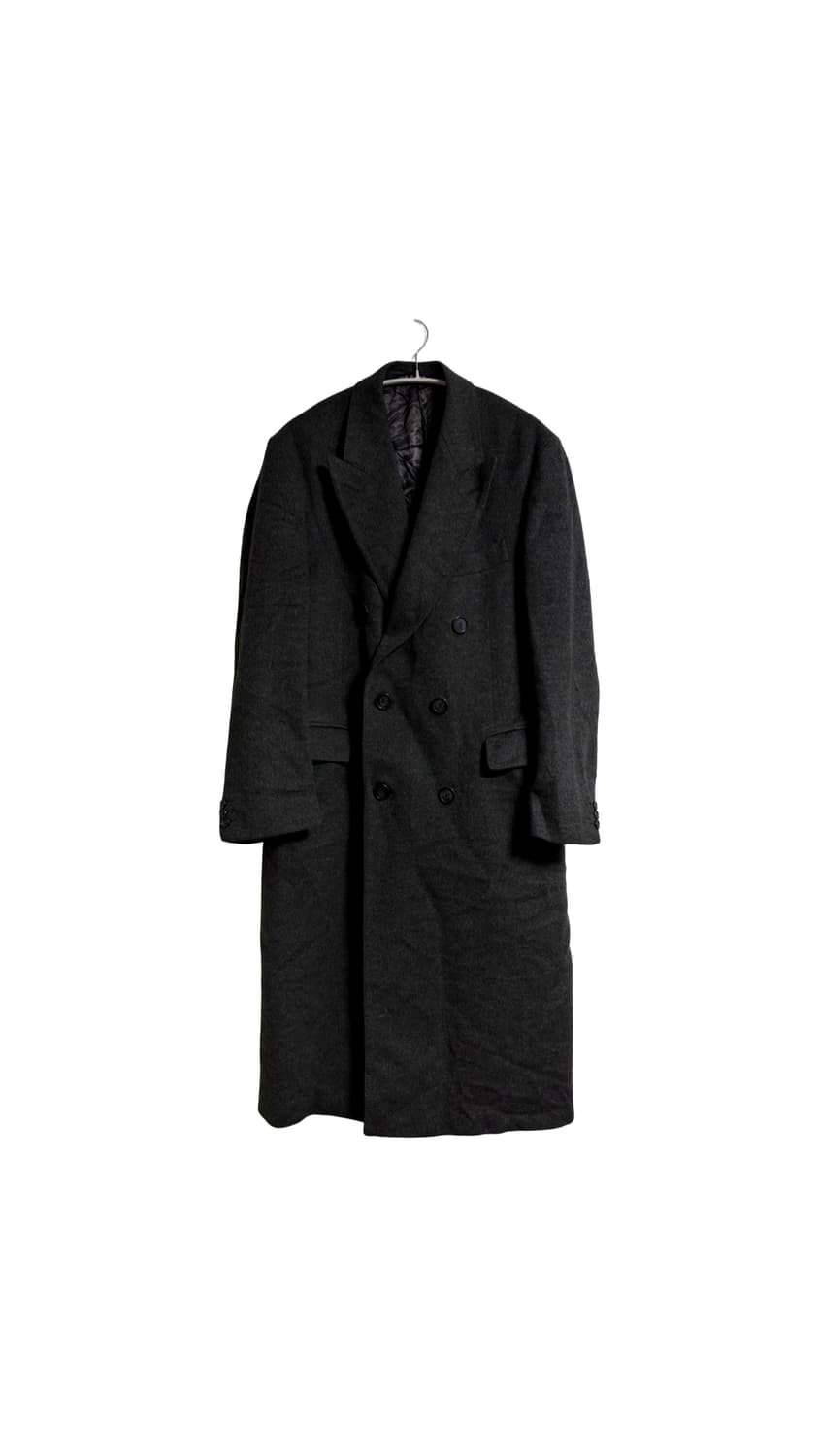 버버리 빈티지 울 캐시미어 더블 코트 상품이미지1