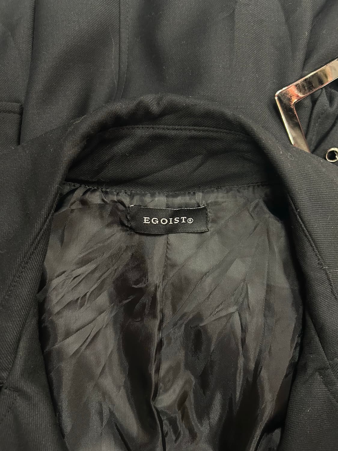 egoist big buckle coat 에고이스트 빅 버클 코트 상품이미지9