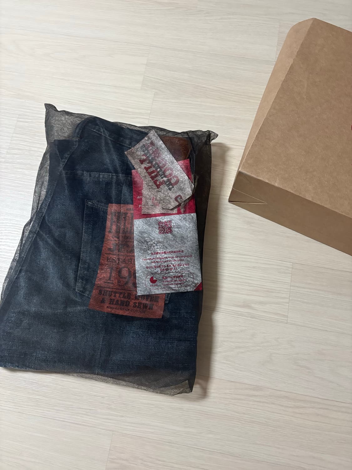 풀카운트 0105 피어오브다크 34사이즈 상품이미지4