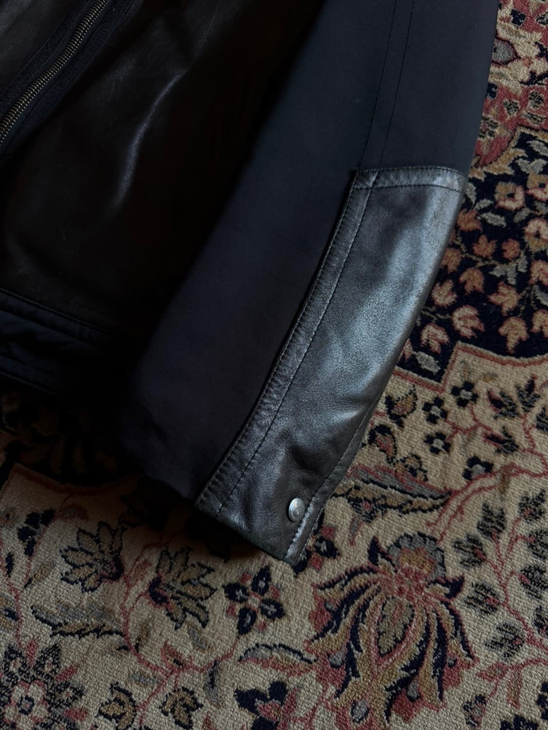 휴고보스 램스킨 싱글라이더 레더 자켓 100 상품이미지7