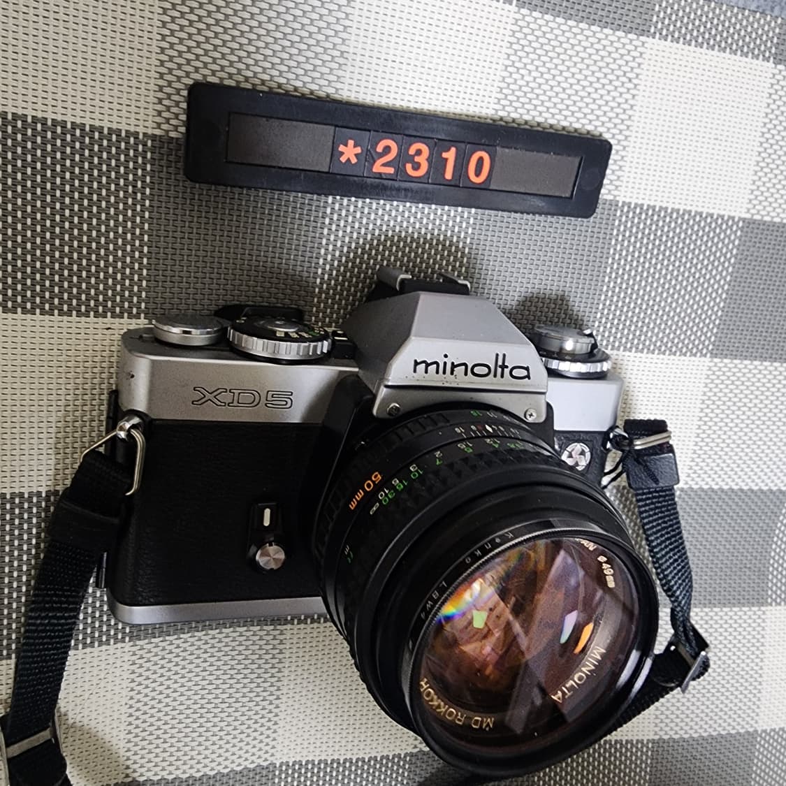 미놀타 XD-5 필름카메라 1.4 단렌즈 장착 상품이미지2