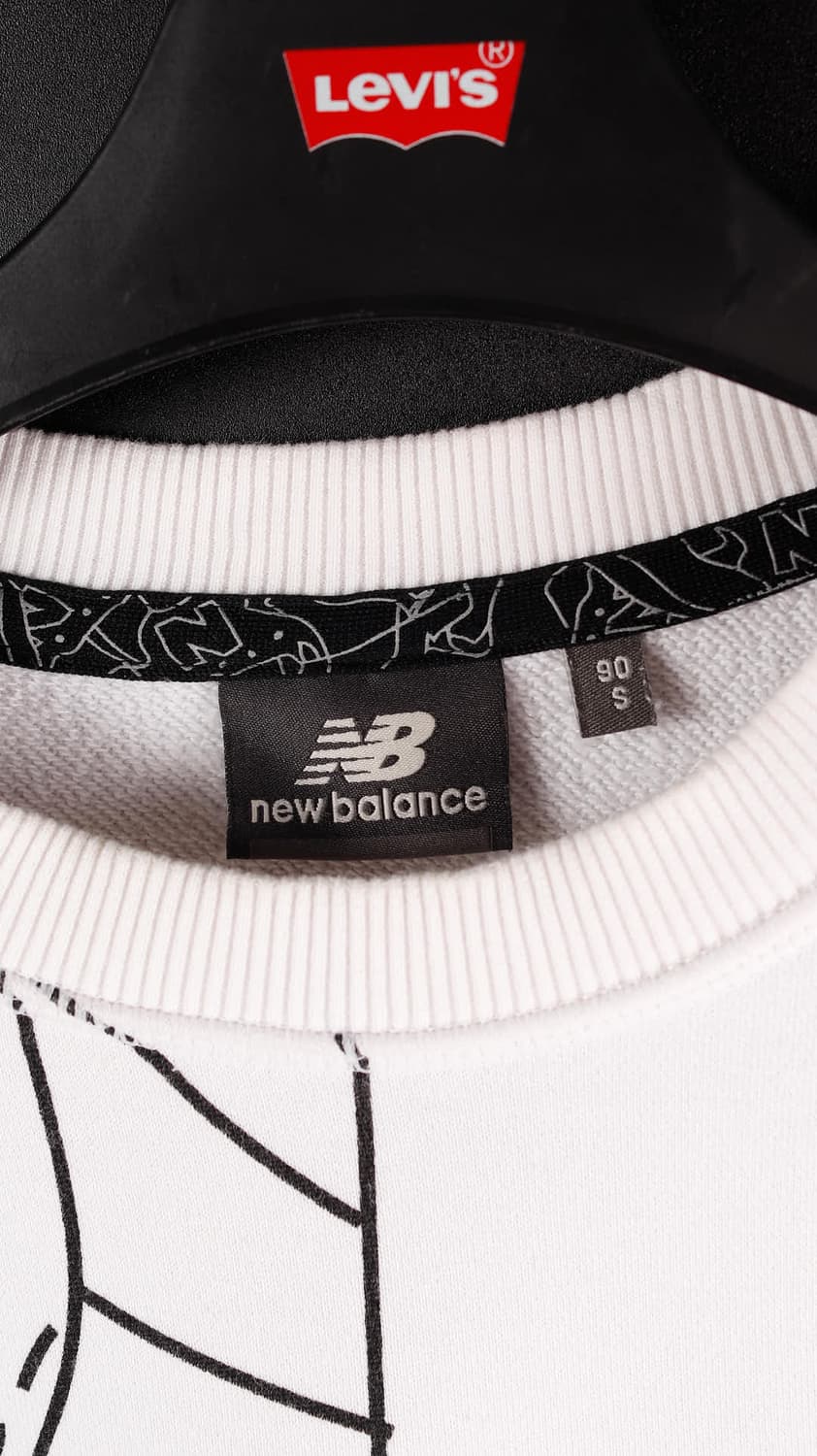 뉴발란스 흰색 맨투맨 상품이미지6