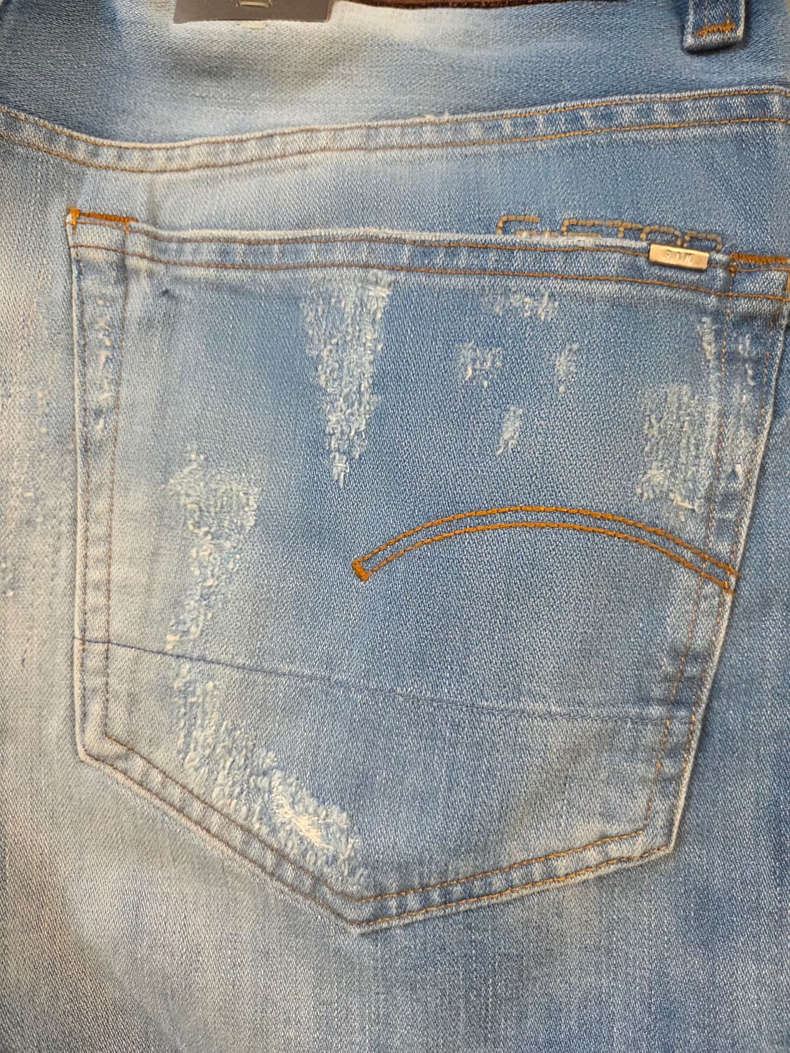 G-Star Raw 디스트로이드 데님 청바지(W32/L32) 상품이미지6