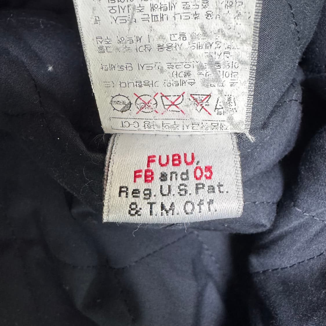 FUBU 후부 00년대 머스탱 데님 후드 코트 자켓 상품이미지9