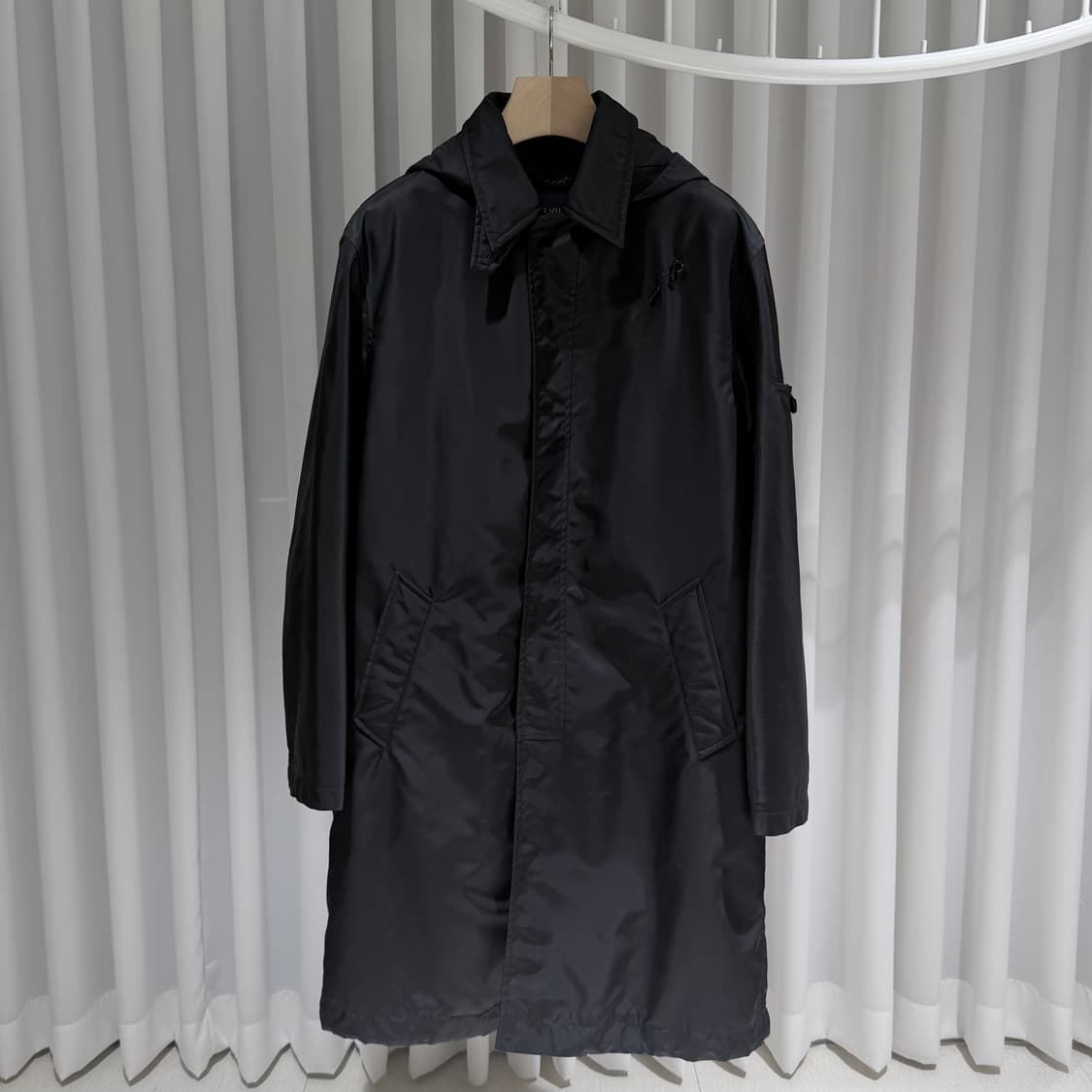 (A+/46) / 루이비통 나일론 후디드 롱 패딩 점퍼 상품이미지1