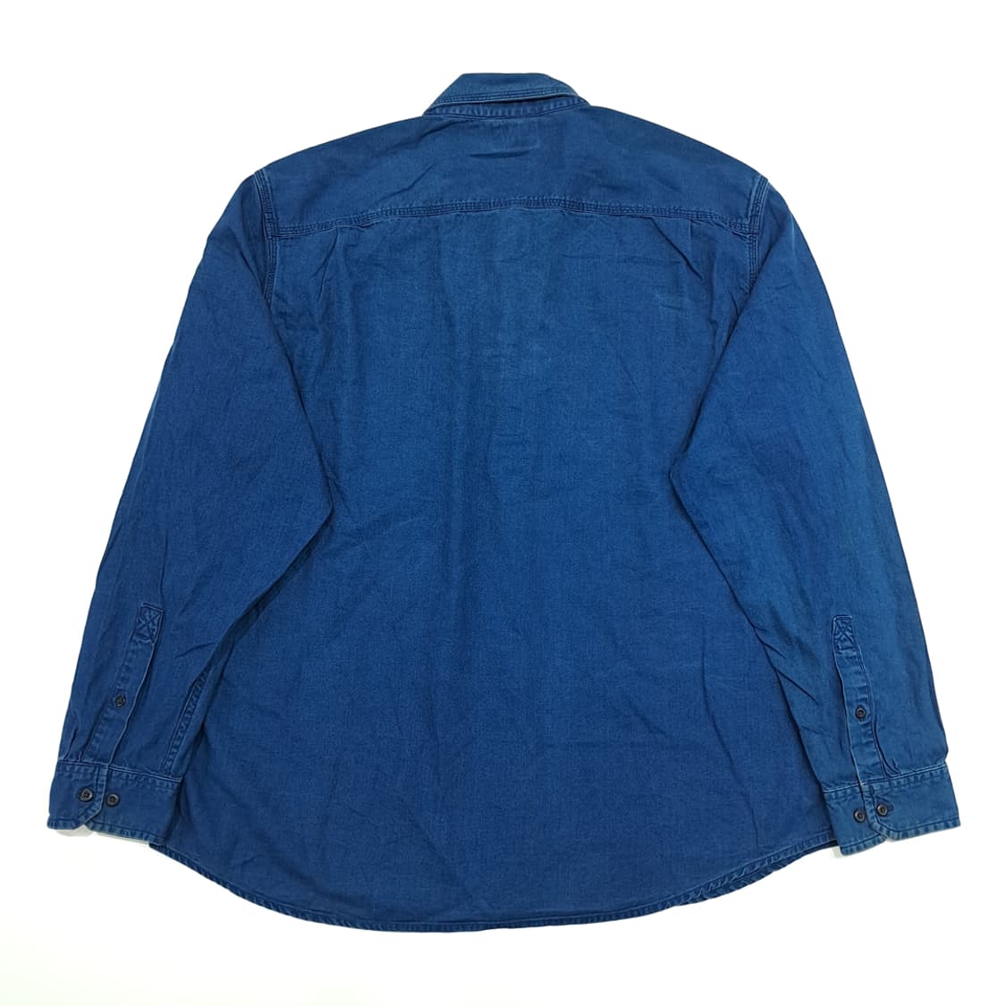 CN781 XL 엘엘빈 진청 긴팔 데님 셔츠 남방 상품이미지7