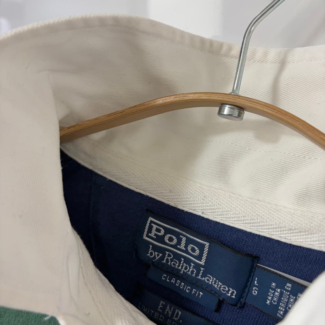 폴로랄프로렌 X END CLOTHING(엔드 클로딩) 콜라보 럭비티셔츠 상품이미지5