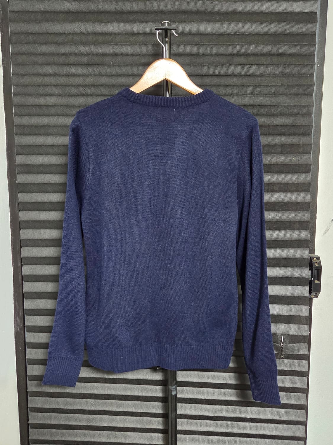 [아르마니 진스] 레드 로고 코튼 라운드 니트 | 00201 상품이미지6