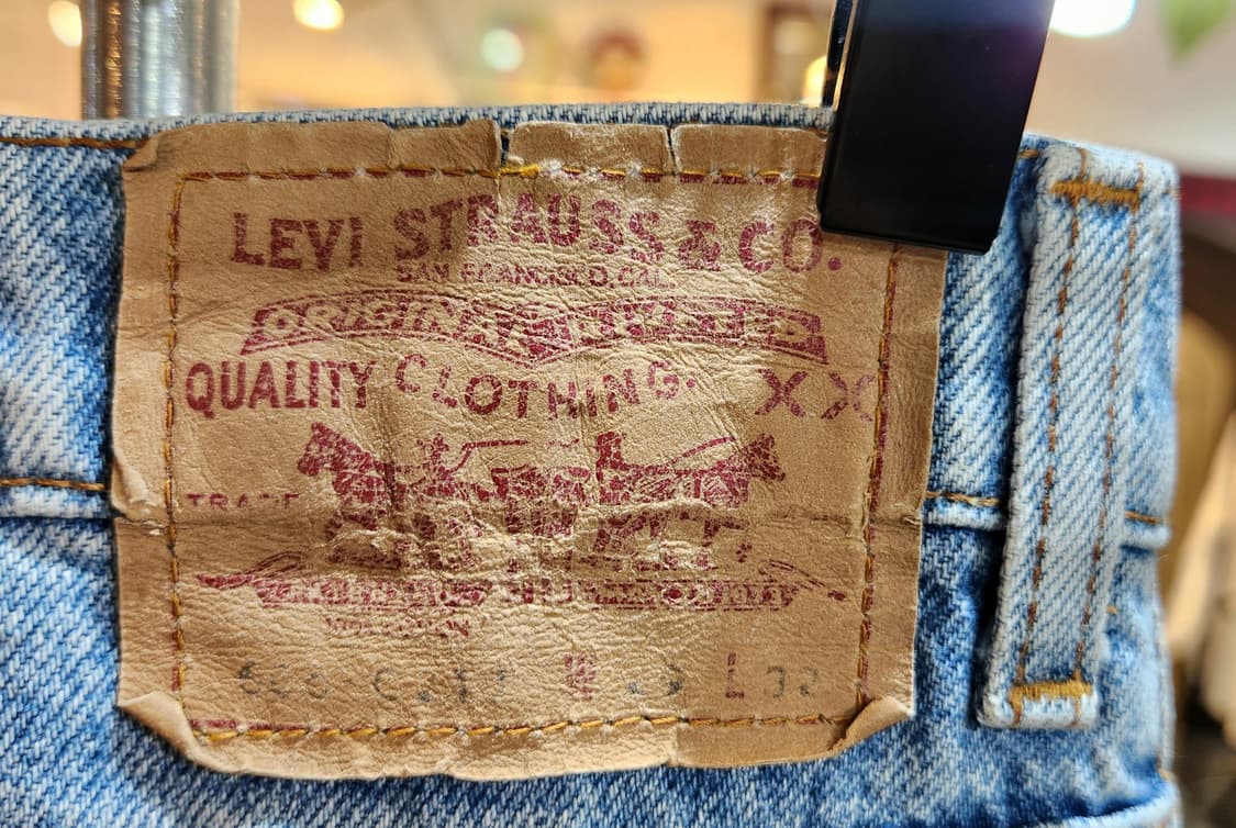 26-27) 90s 리바이스 606-02 빈티지 데님 팬츠 상품이미지4