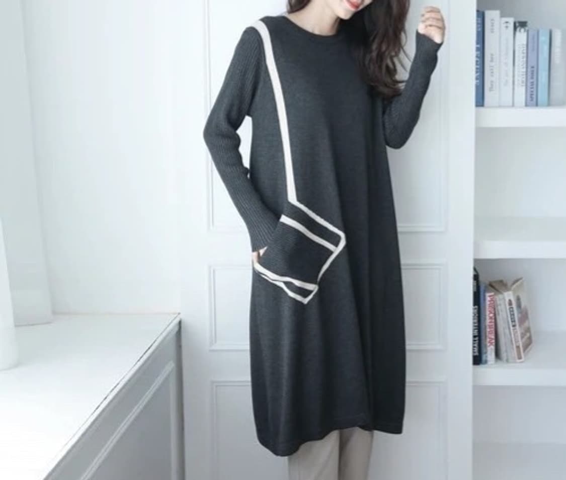 니트 원피스 상품이미지1