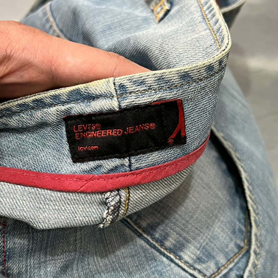  리바이스 엔지니어드진 데님 스커트 y15693 상품이미지8