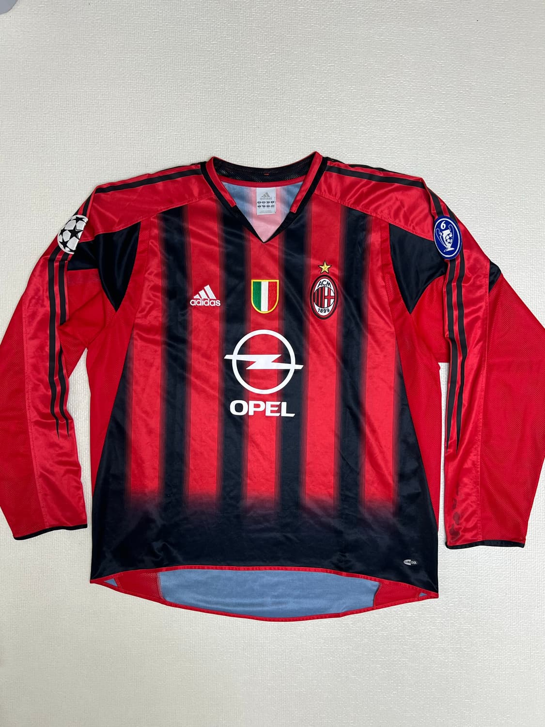 04/05 아디다스 AC밀란 홈 카푸마킹 롱슬리브 XL사이즈 상품이미지1