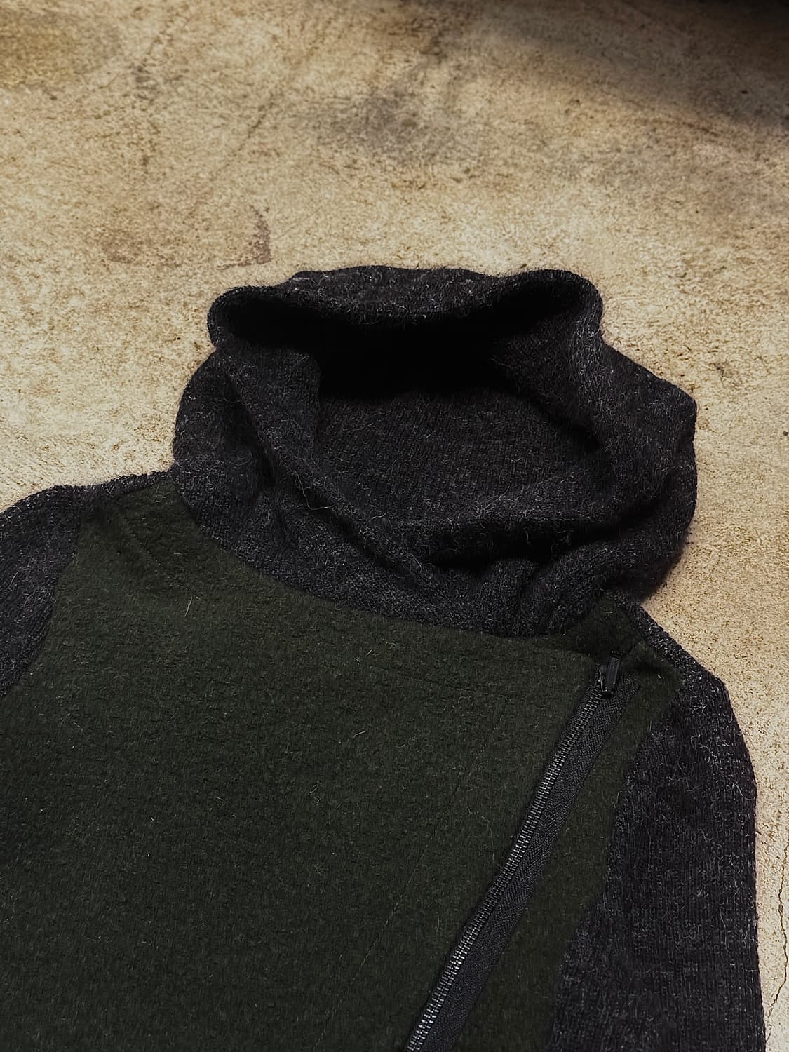 44-55 ) Noriko araki Front Zip Hoodie 상품이미지4