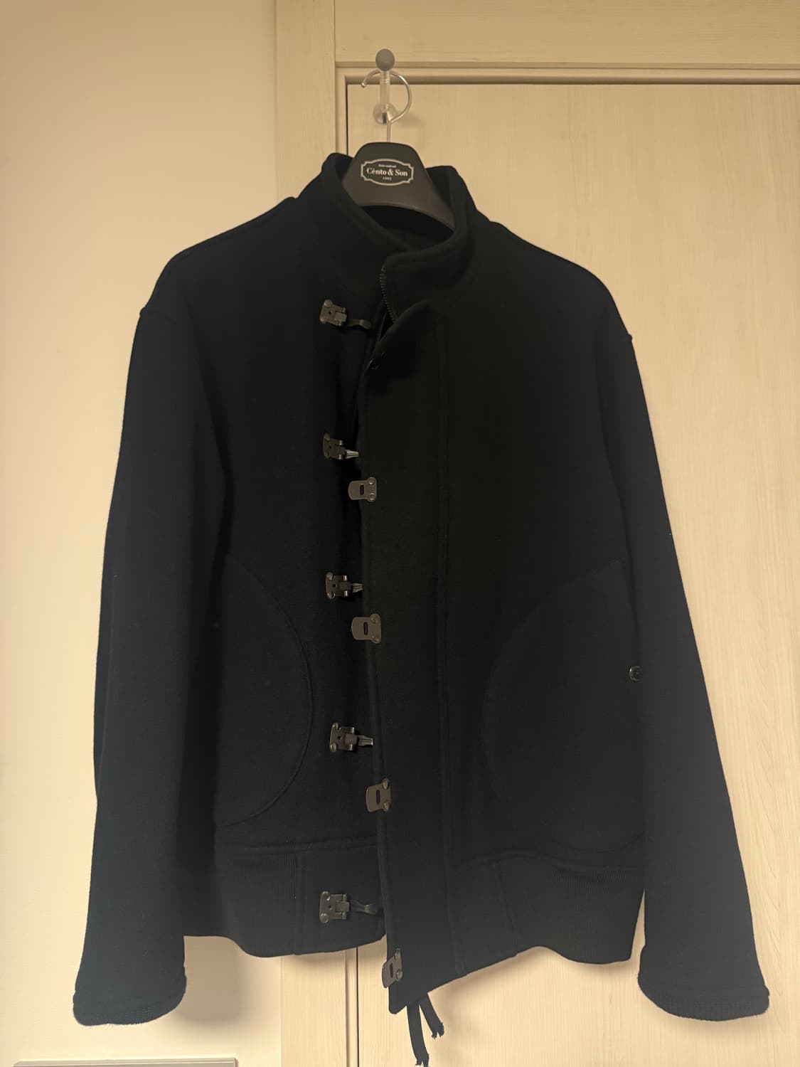 이스트로그 덱 블랙 울 자켓 상품이미지2