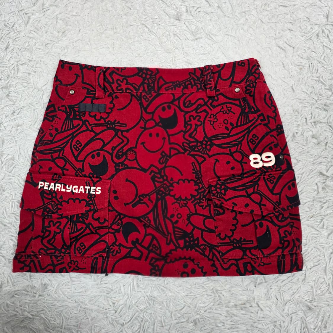 파리게이츠 스마일로고 카고 큐롯스커트 0호 상품이미지1