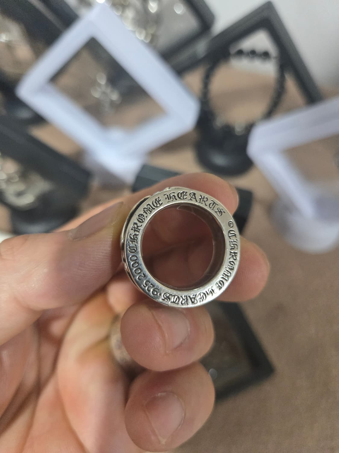 크롬하츠 스크롤 스피너링 정품 상품이미지5