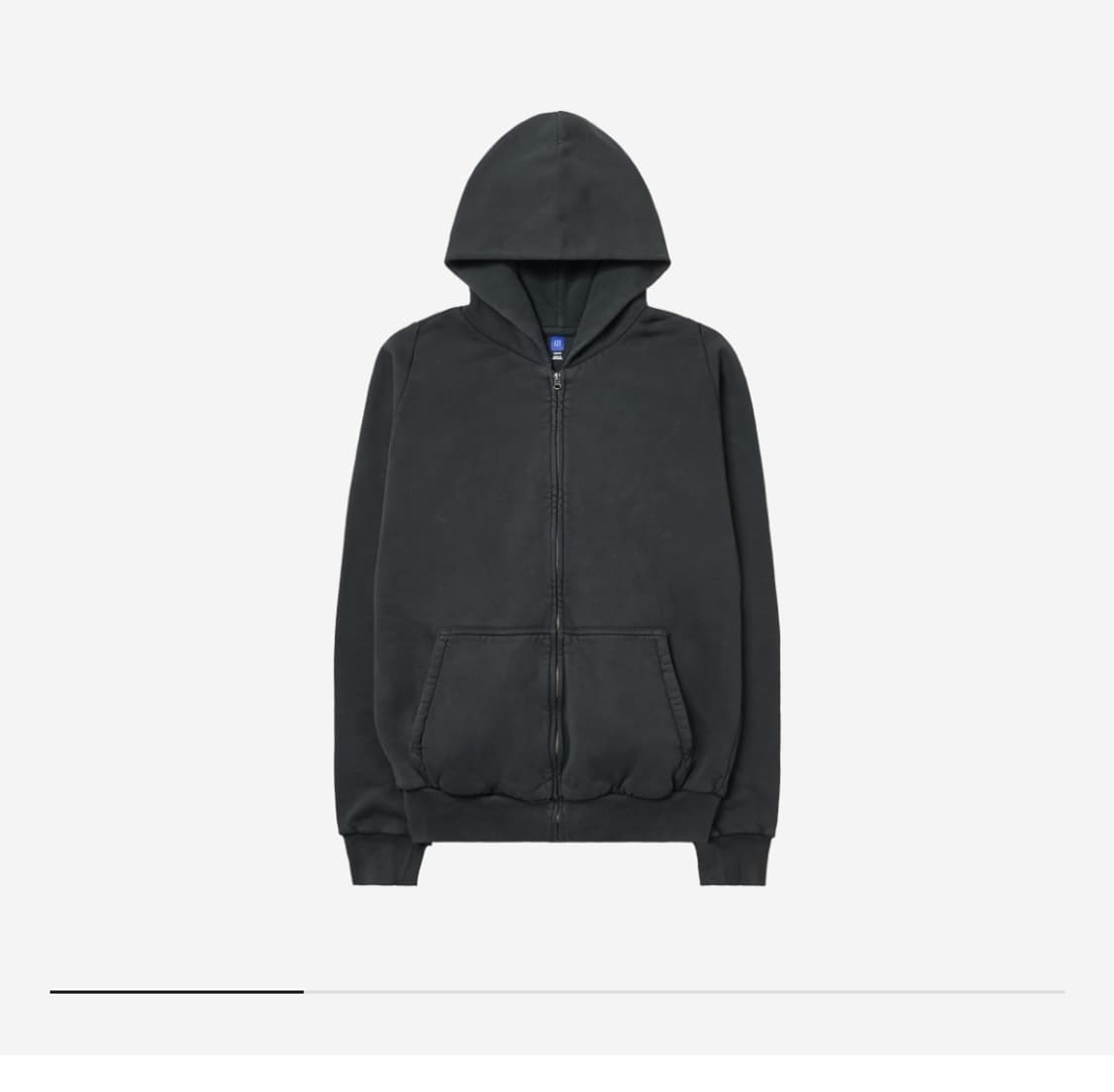 이지갭 후드집업 XL 포에틱블랙 상품이미지1