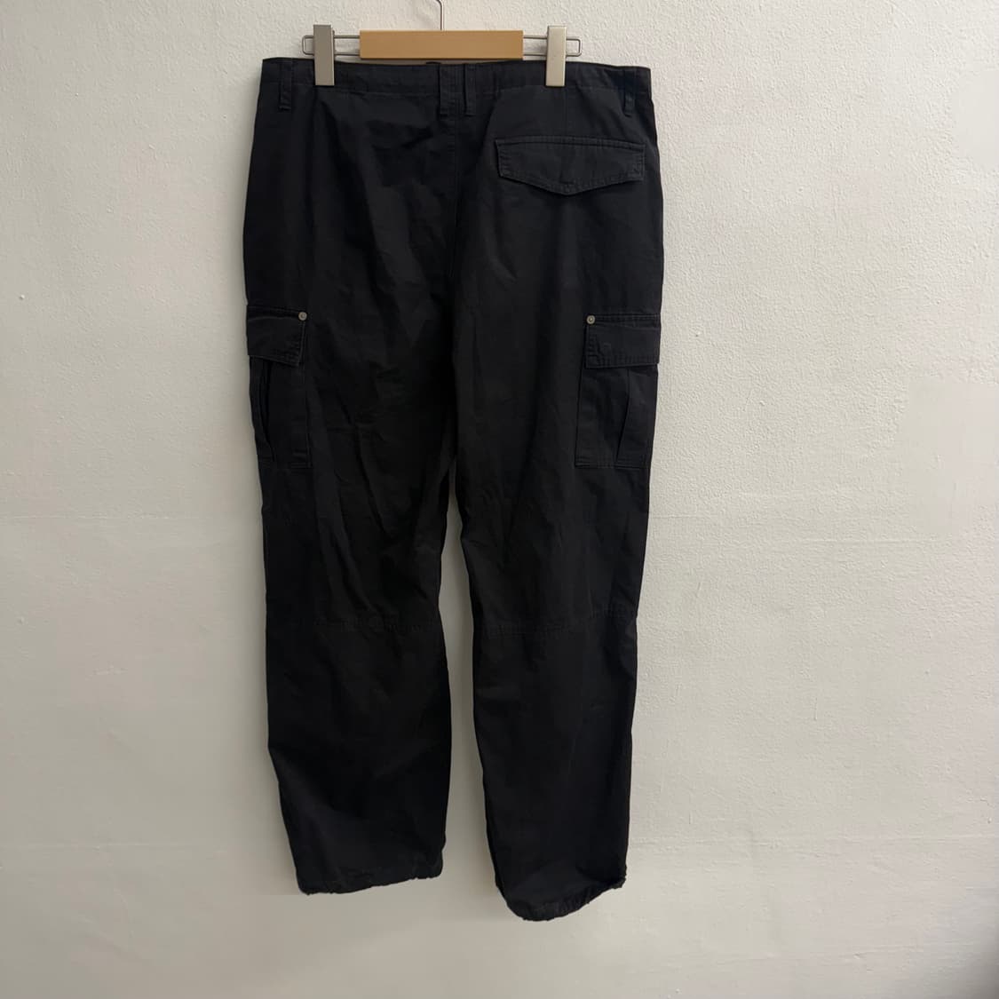 세터 스트레이트 블랙 조거 팬츠 상품이미지3