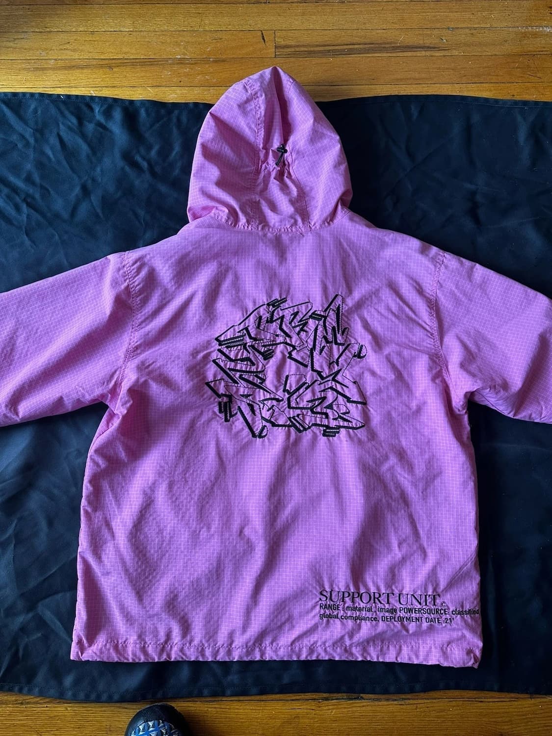 21FW 슈프림 서포트 유닛 나일론 립스탑 자켓 핑크 상품이미지3