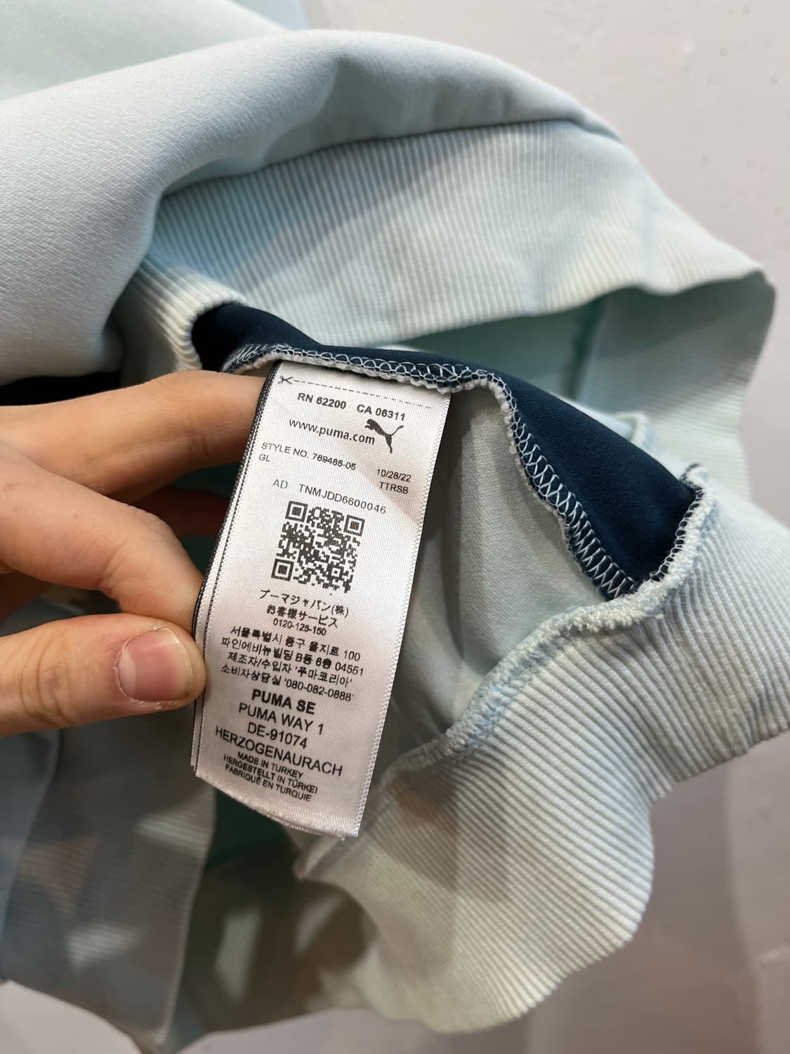 퓨마 맨시티 맨투맨 스웻셔츠 상품이미지6