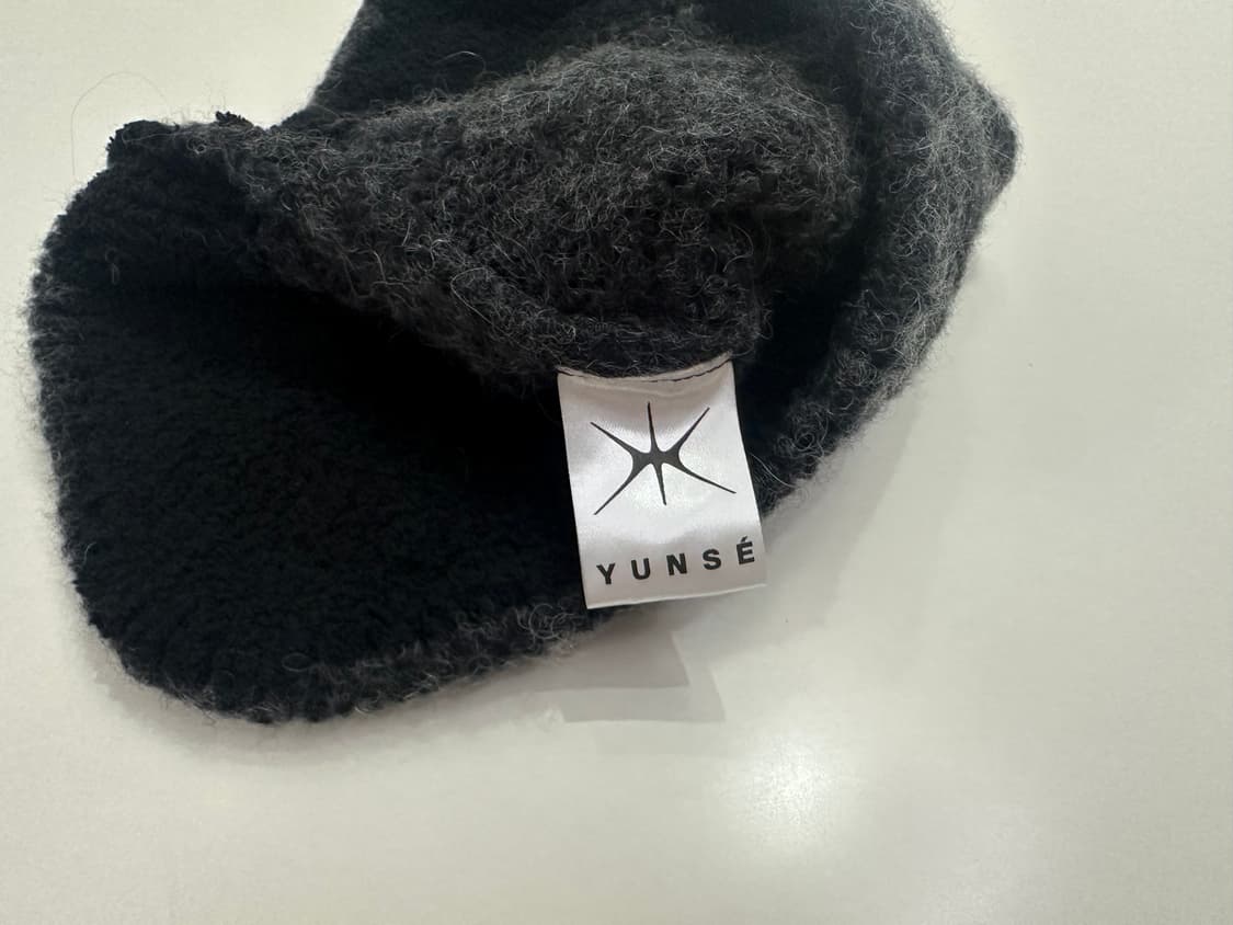 [YUNSE] TROOPER HAT - CHARCOAL 상품이미지8