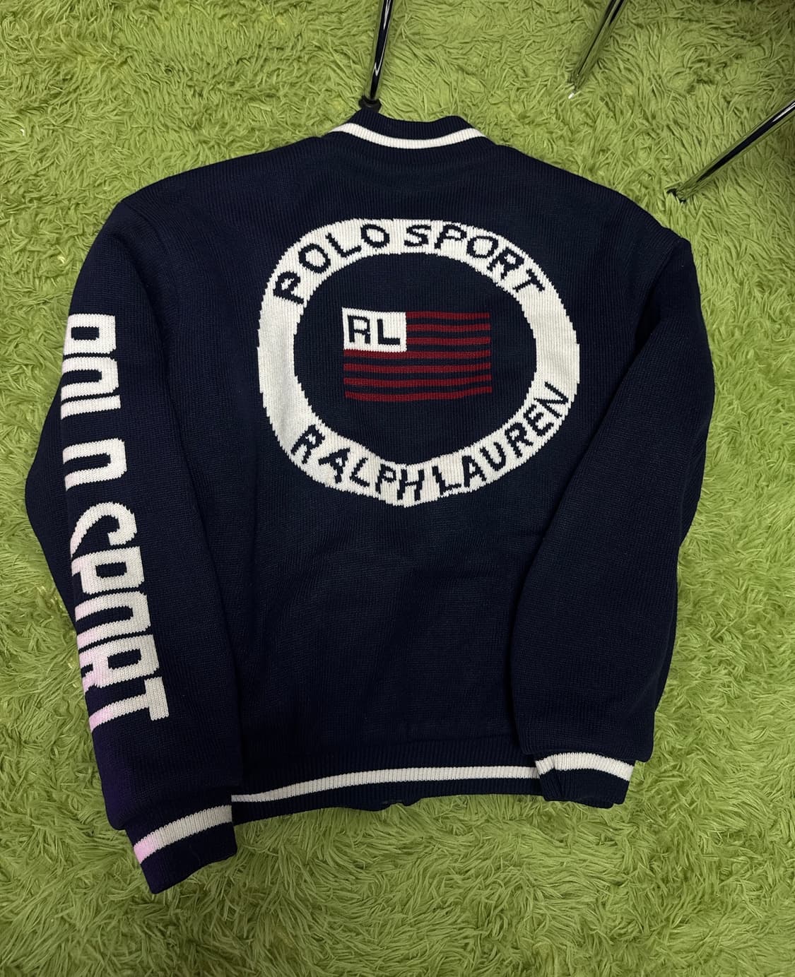 90s 폴로 성조기 스타디움 자켓 상품이미지2