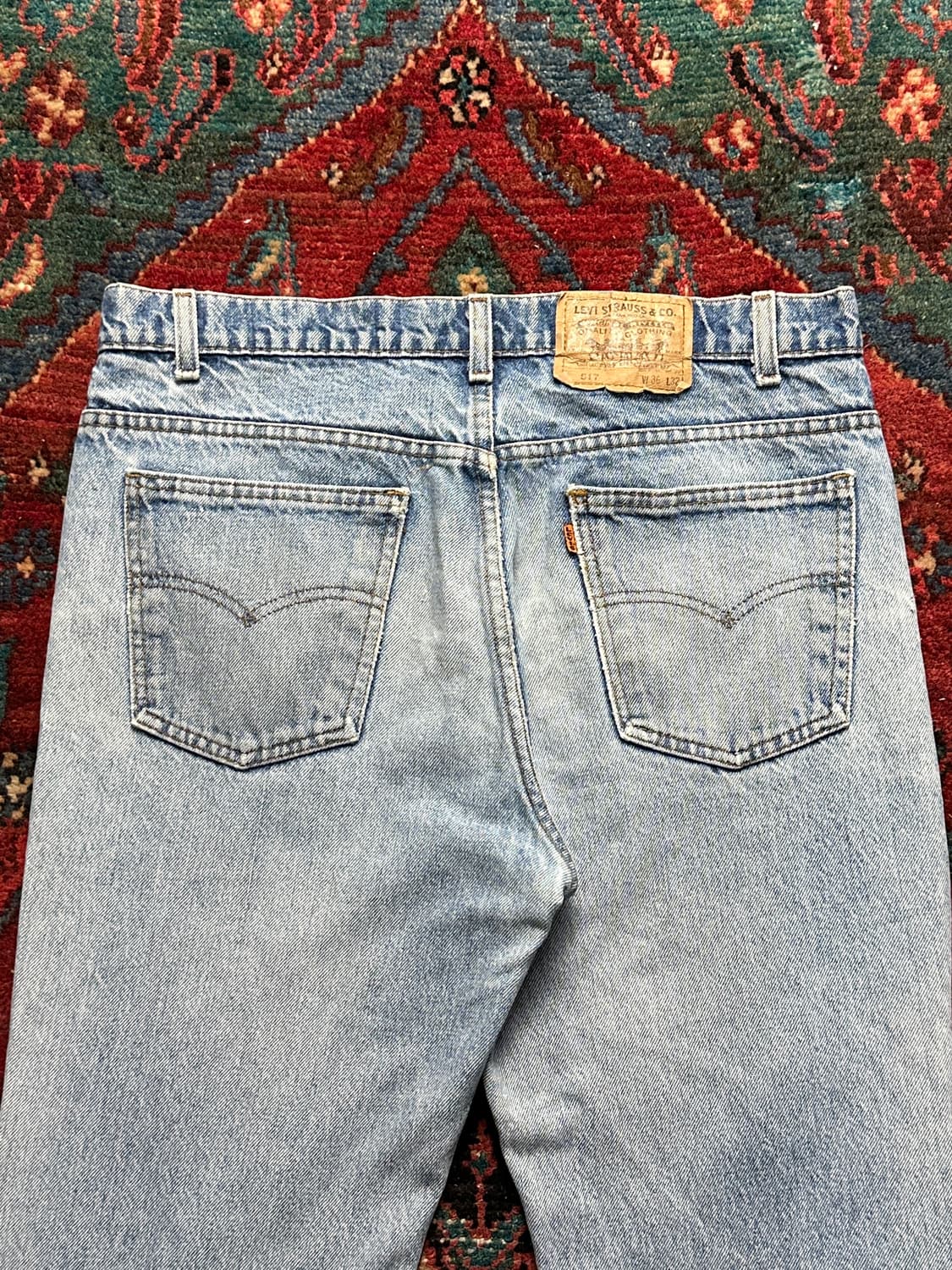 90's USA Made 빈티지 리바이스 517 부츠컷 상품이미지6