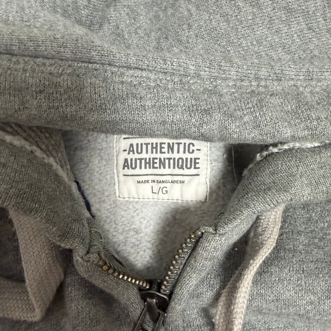 갭 GAP 빈티지 회색 그레이 기모 후드집업 후집 판매합니다 상품이미지3