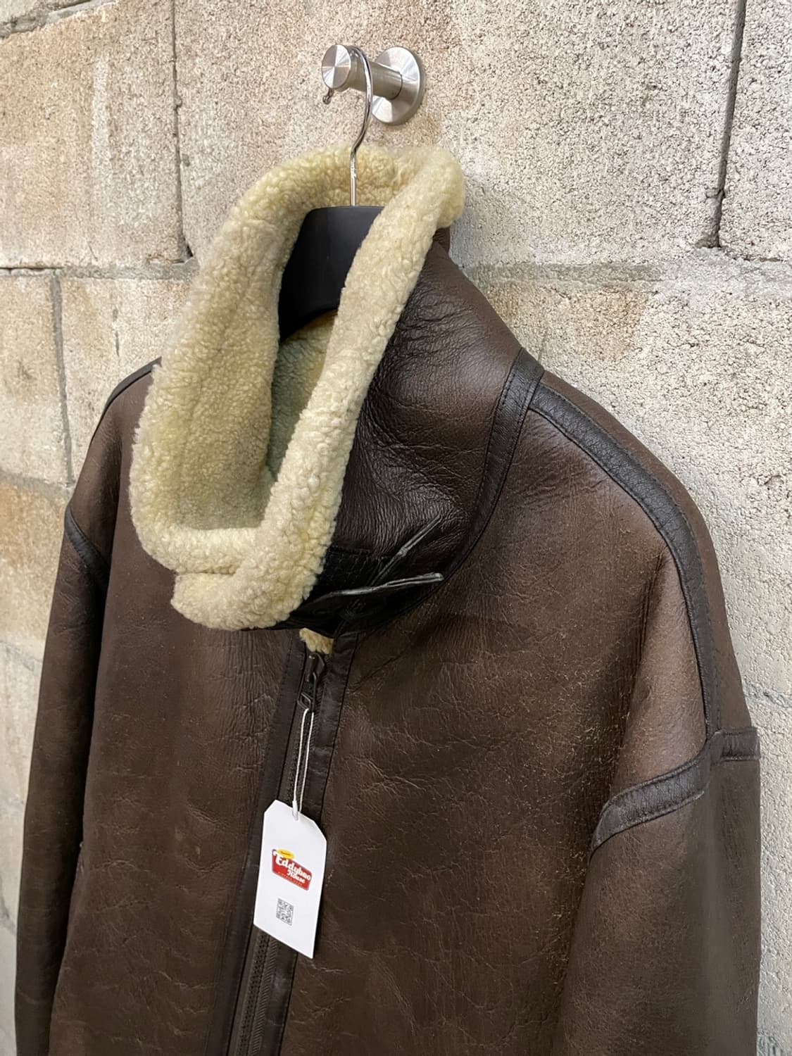 빈티지 B-3 무스탕 가죽 자켓 상품이미지3