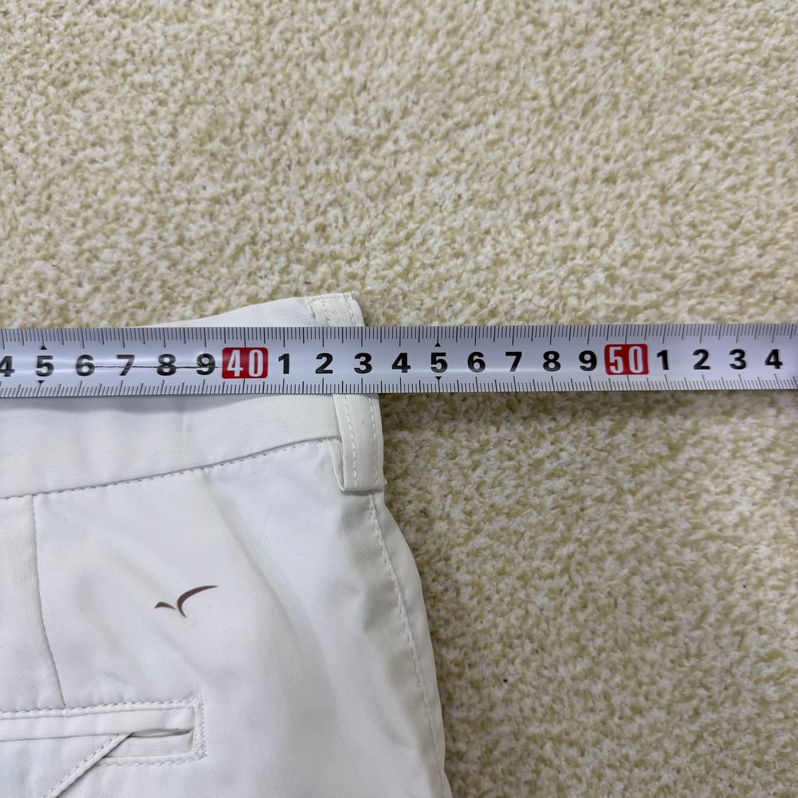 [실측확인] 팬텀 화이트 골프바지 0115T1 상품이미지6