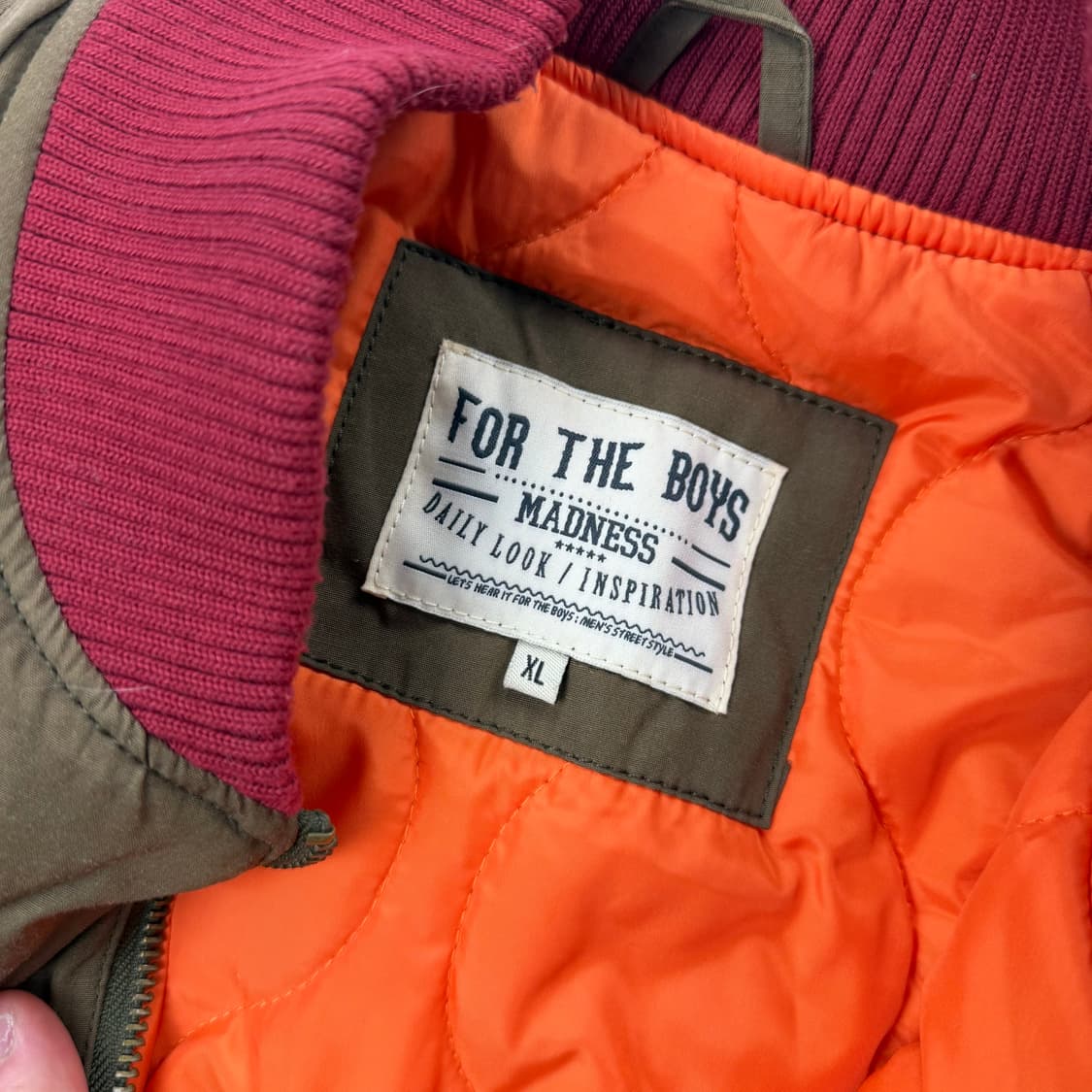 더 매드니스 pink drake ma-1 자켓 상품이미지5