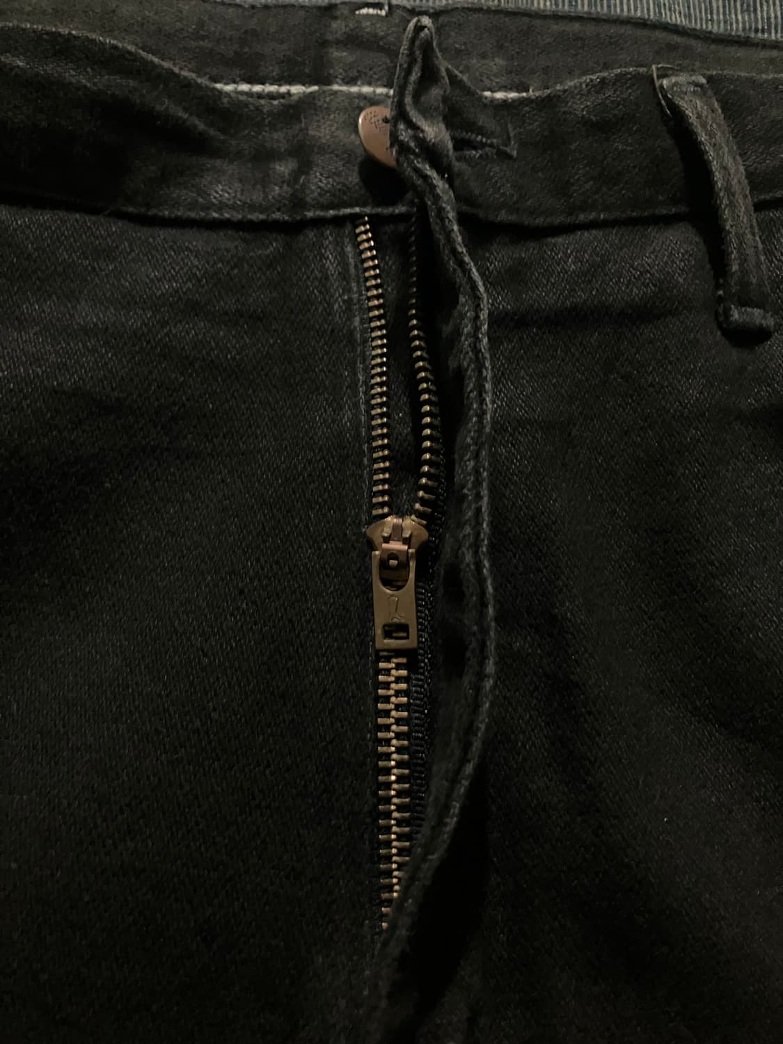 🇺🇸 90s USA 빈티지 랭글러 13MWZWK 블랙 데님 팬츠 상품이미지7