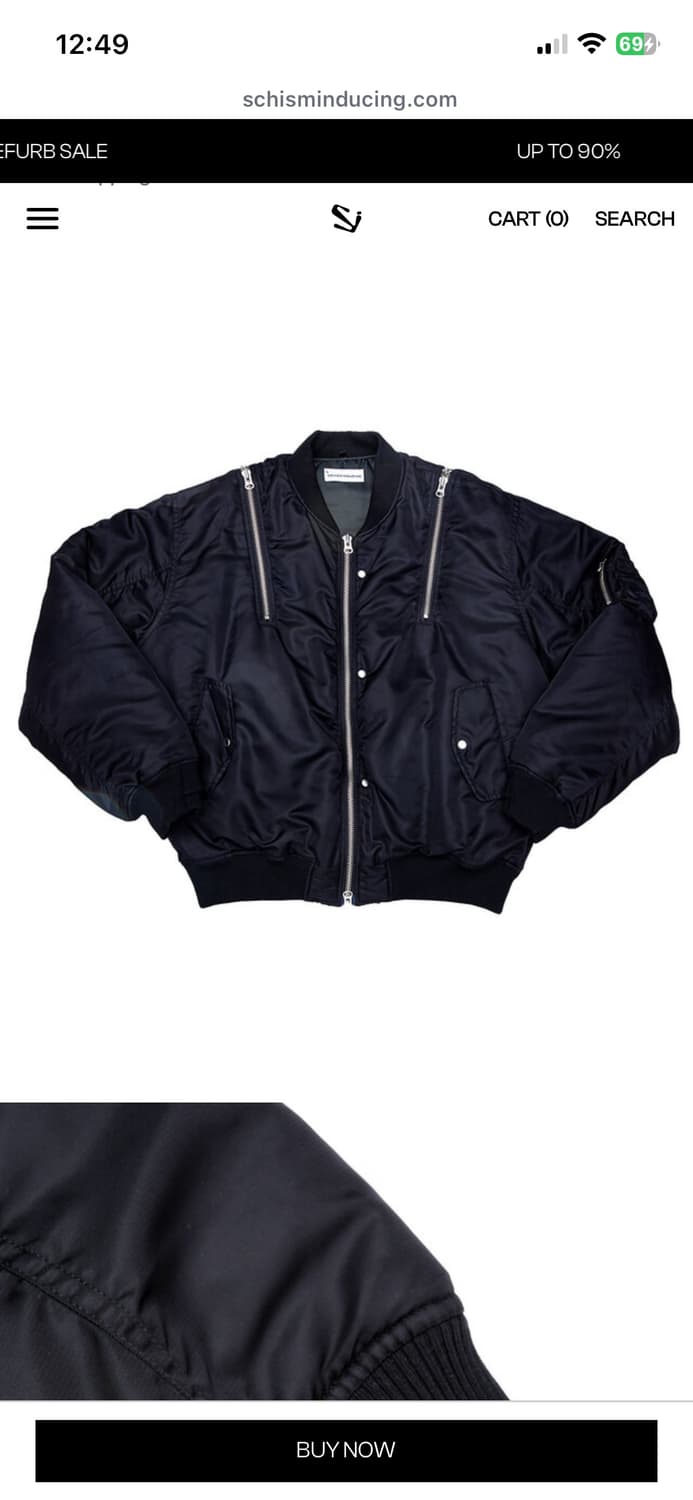 스키즘 인듀싱 봄버 자켓 L 상품이미지1