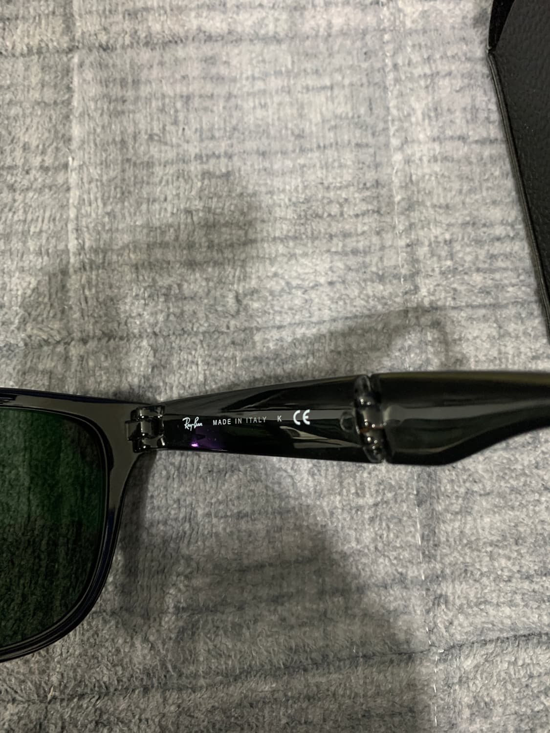 레이밴 폴딩 웨이페어러 블랙 선글라스 상품이미지5