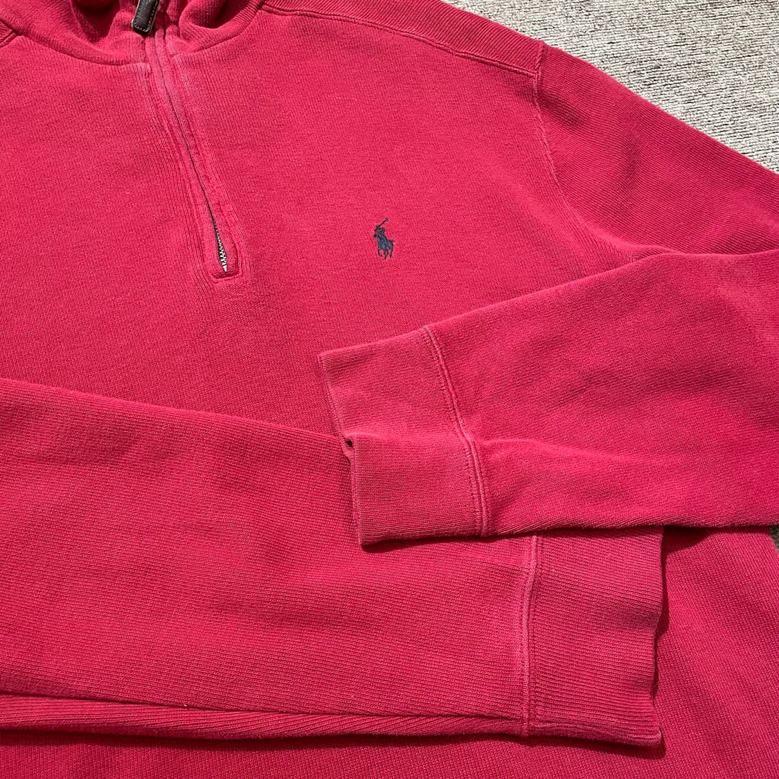(L) POLO 폴로 랄프로렌 반집업 스웻셔츠 맨투맨 상품이미지6