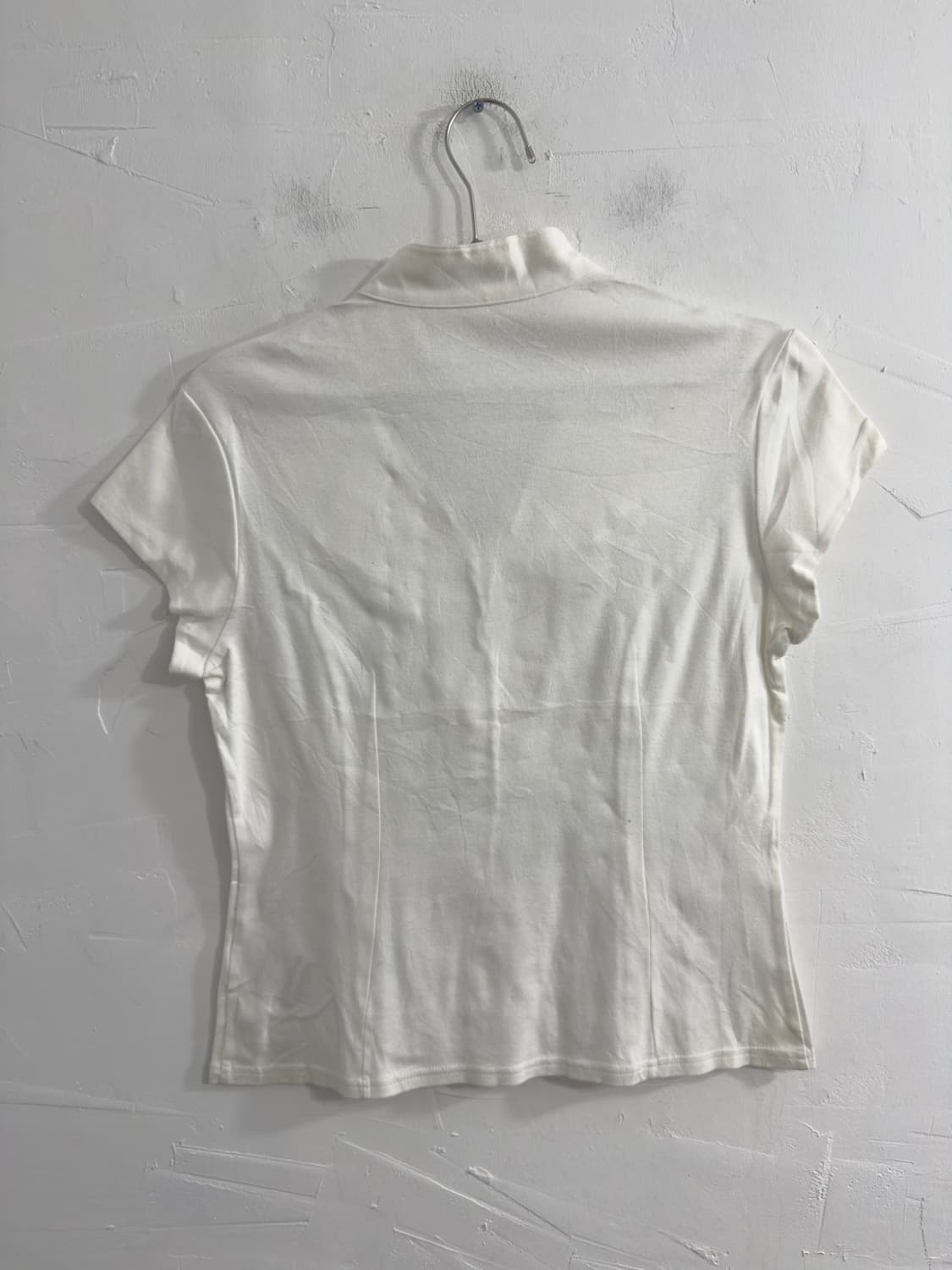 nara camicie white ruffle top 상품이미지2