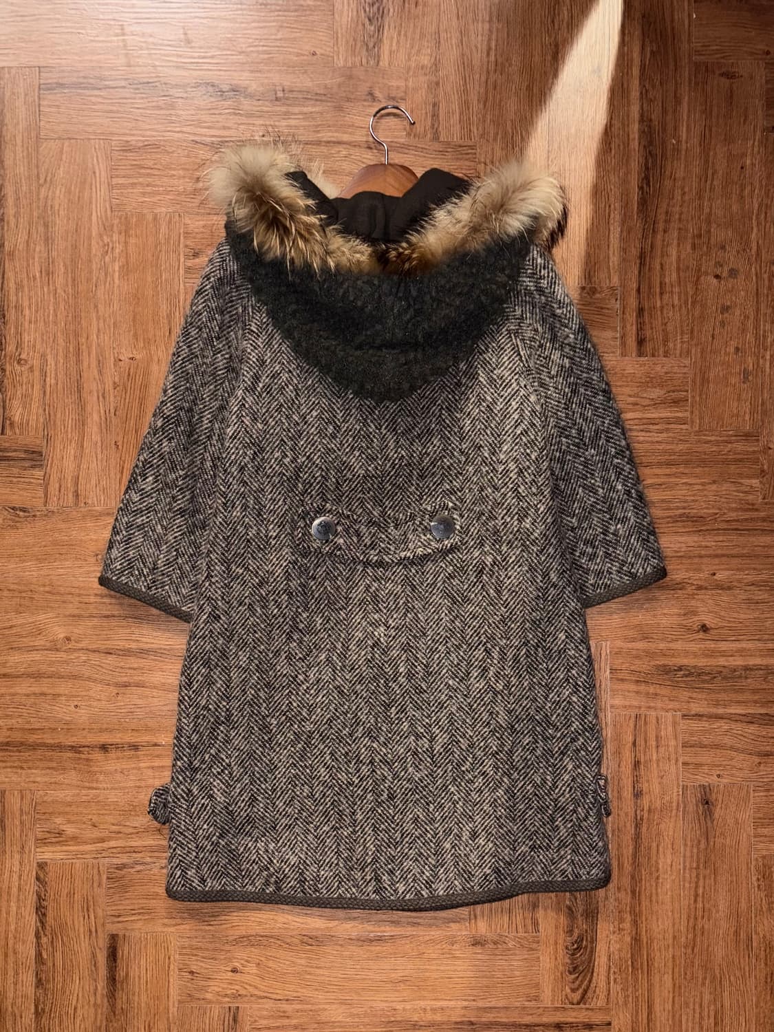 빈티지 떡볶이 모직 코트 상품이미지6