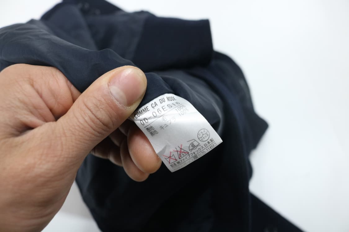 COMME CA DU MODE 꼼사데모드 블랙 울 테일러드 자켓 상품이미지10