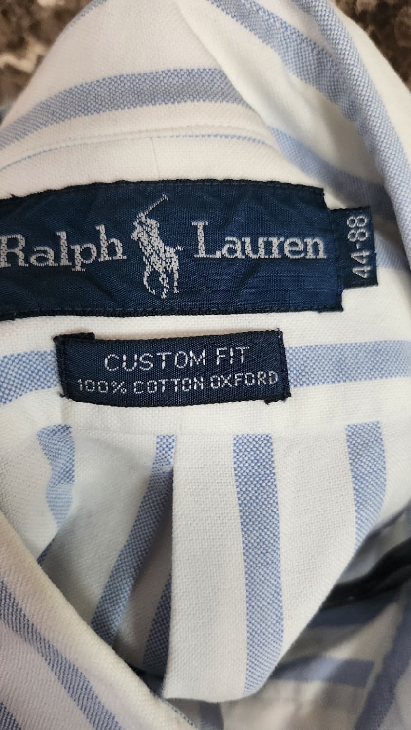 폴로 랄프로렌 클래식 스트라이프 셔츠 100~105 상품이미지2