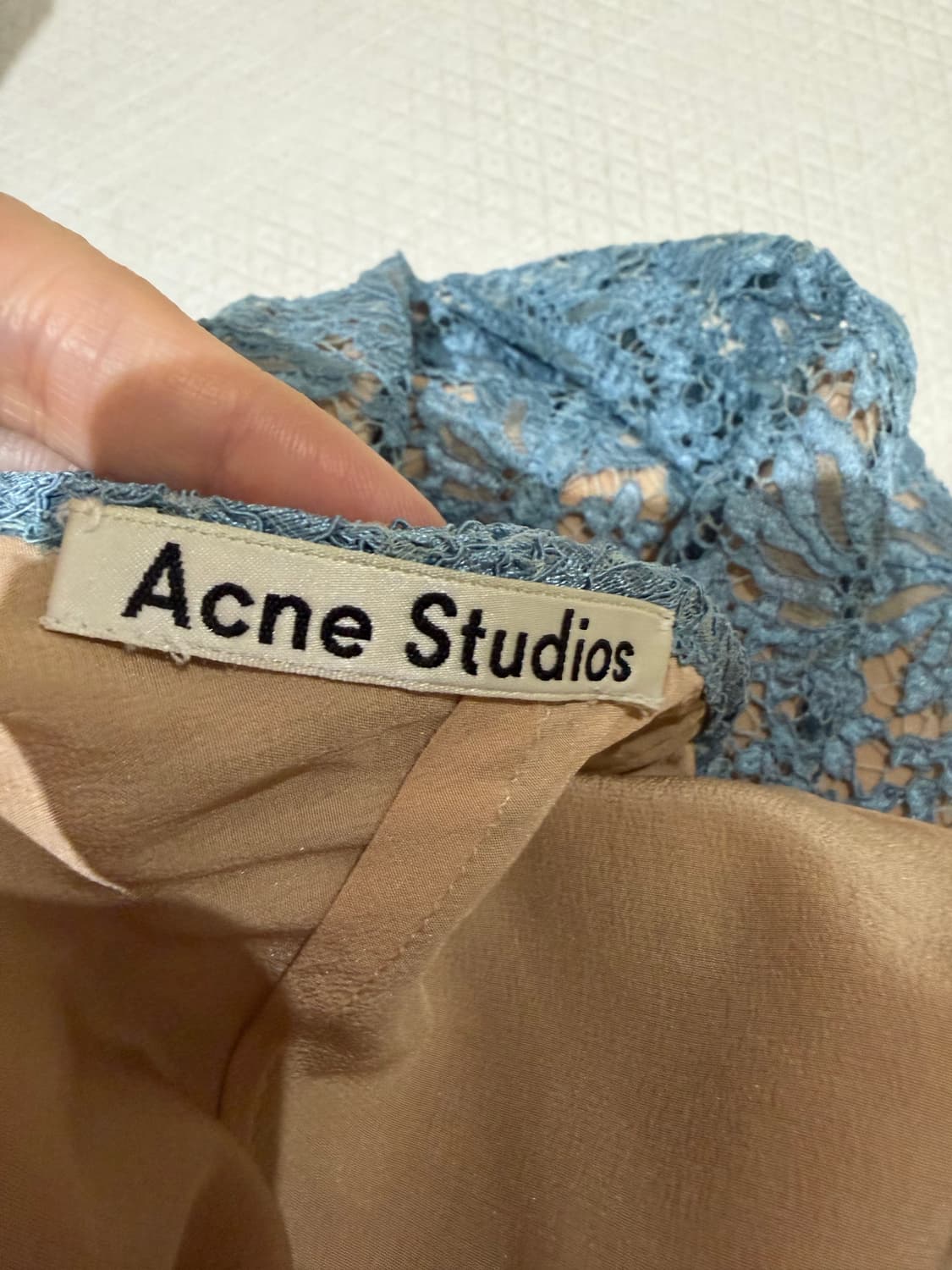 아크네스튜디오 레이스 시스루스커트 상품이미지3