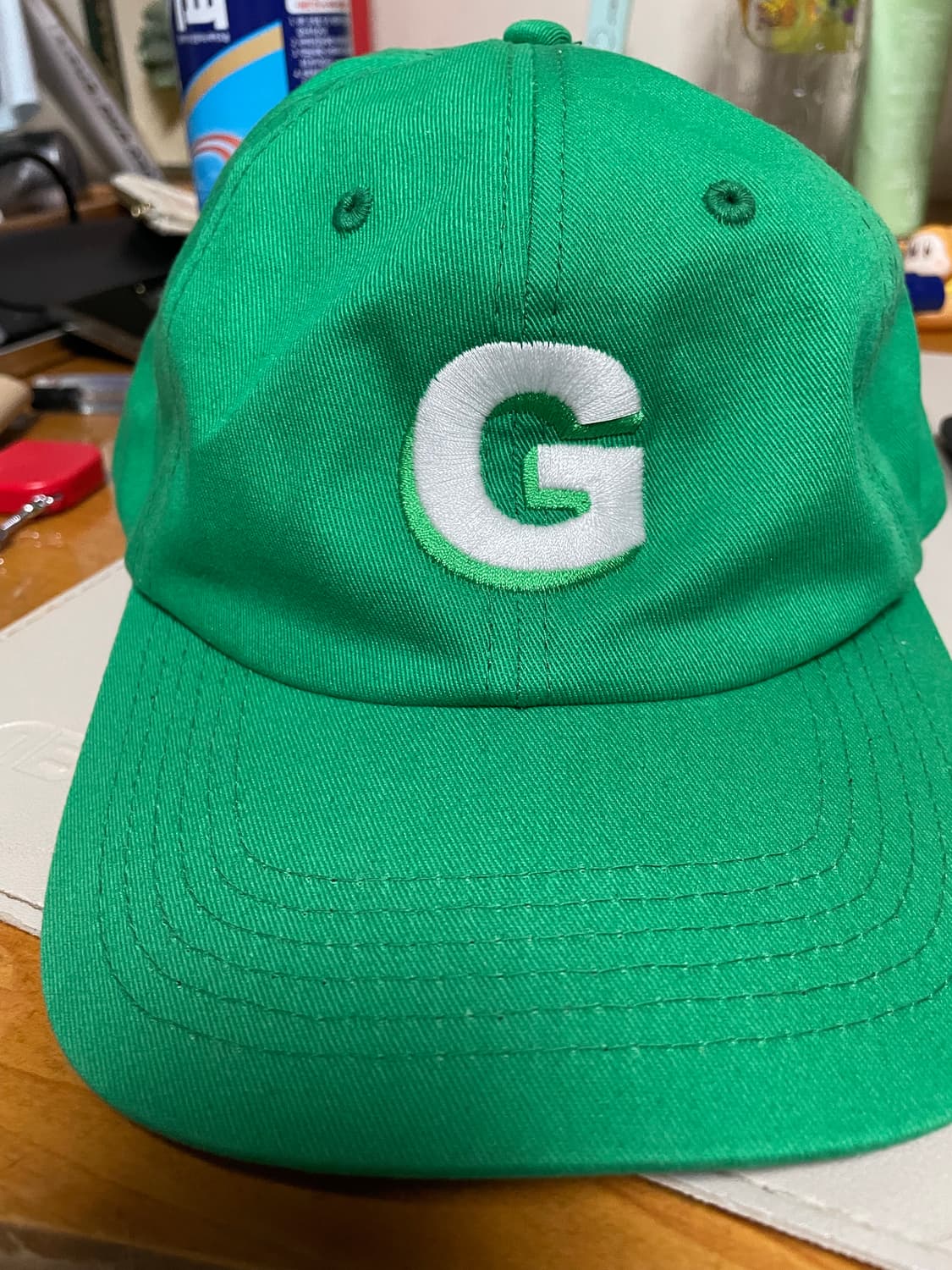 골프왕 타일러 G 3D로고 캠프캡 그린 상품이미지2