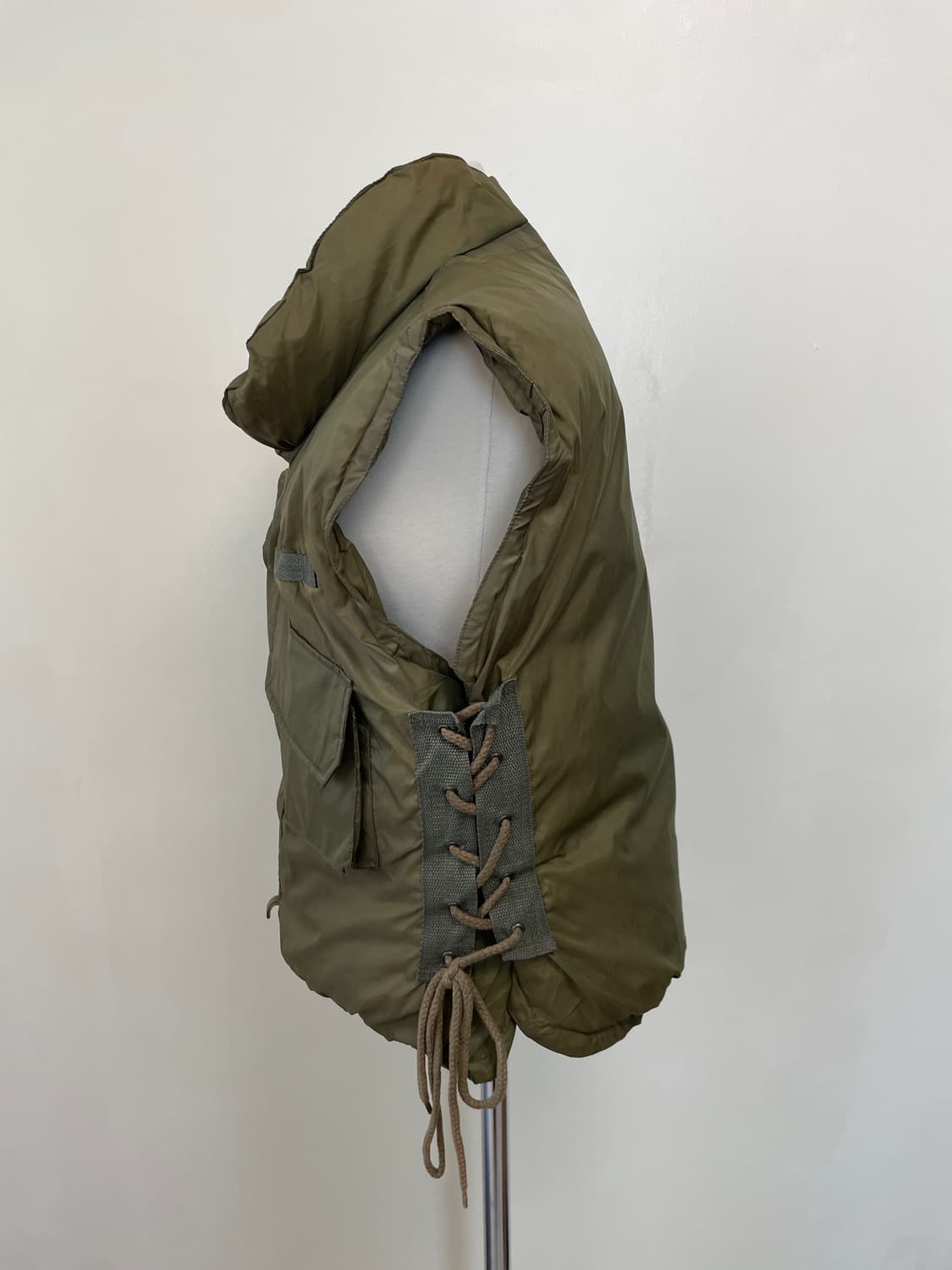 빈티지 휴스톤 m69 밀리터리 베스트 goa y2k  J03859 상품이미지2