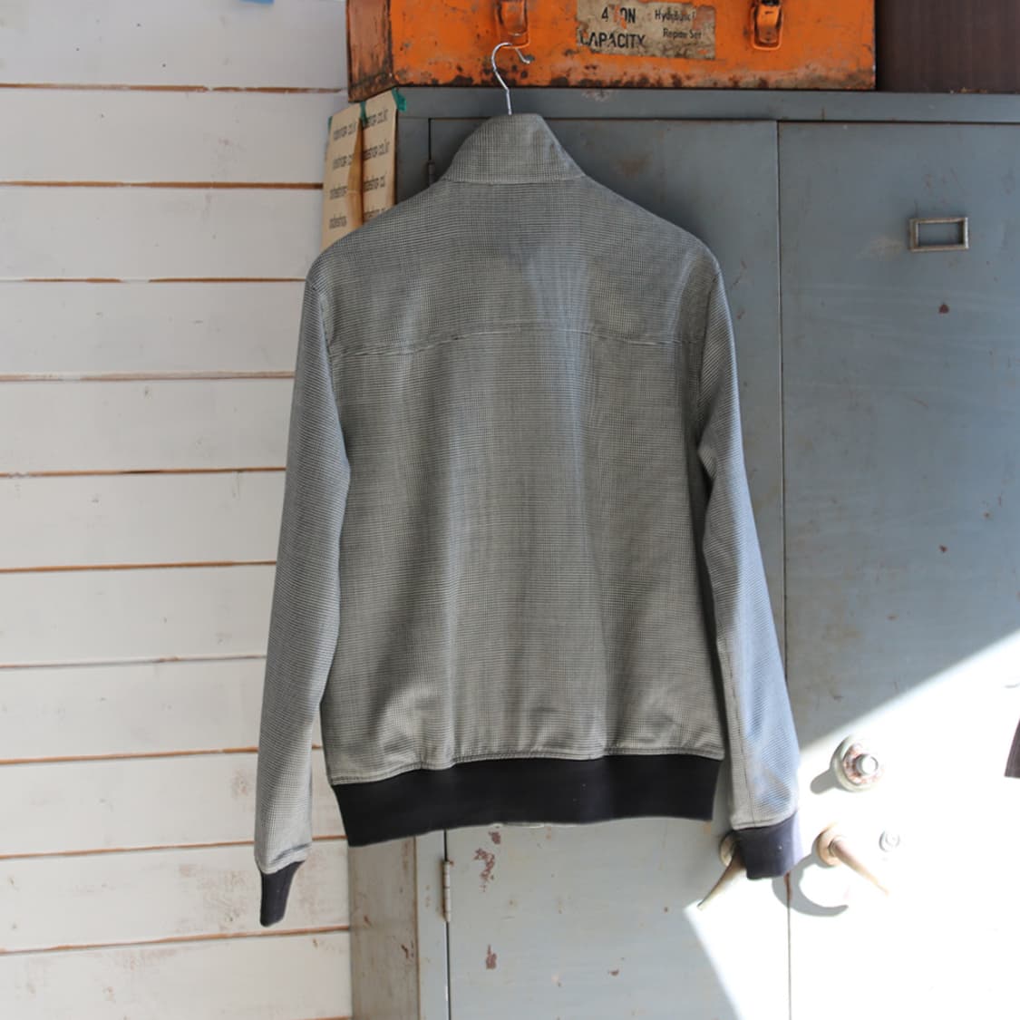 (착용컷) FRED PERRY 하운즈투스 체크 해링턴 자켓 (98) 상품이미지2