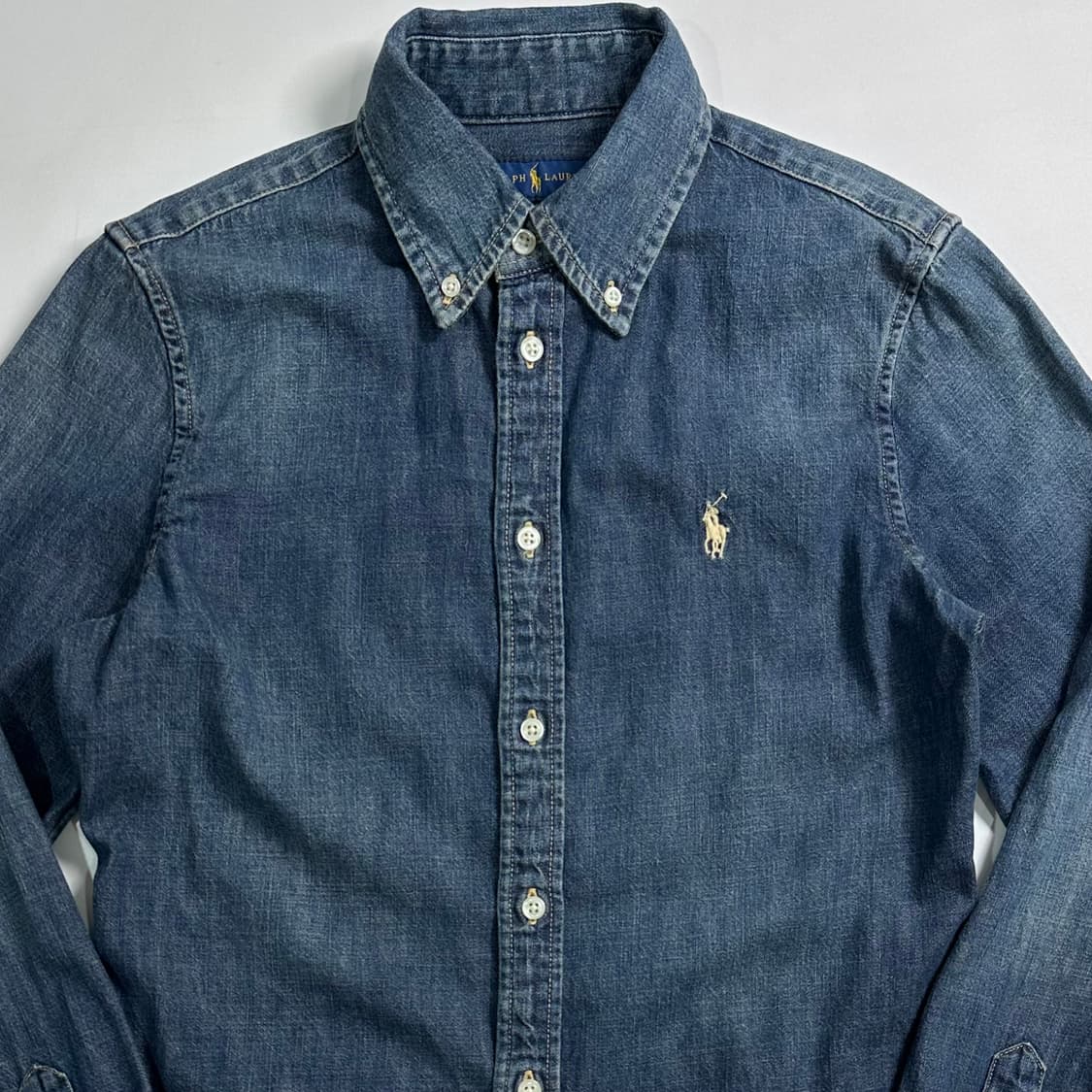 폴로 랄프로렌 우먼스 데님 셔츠   상품이미지2