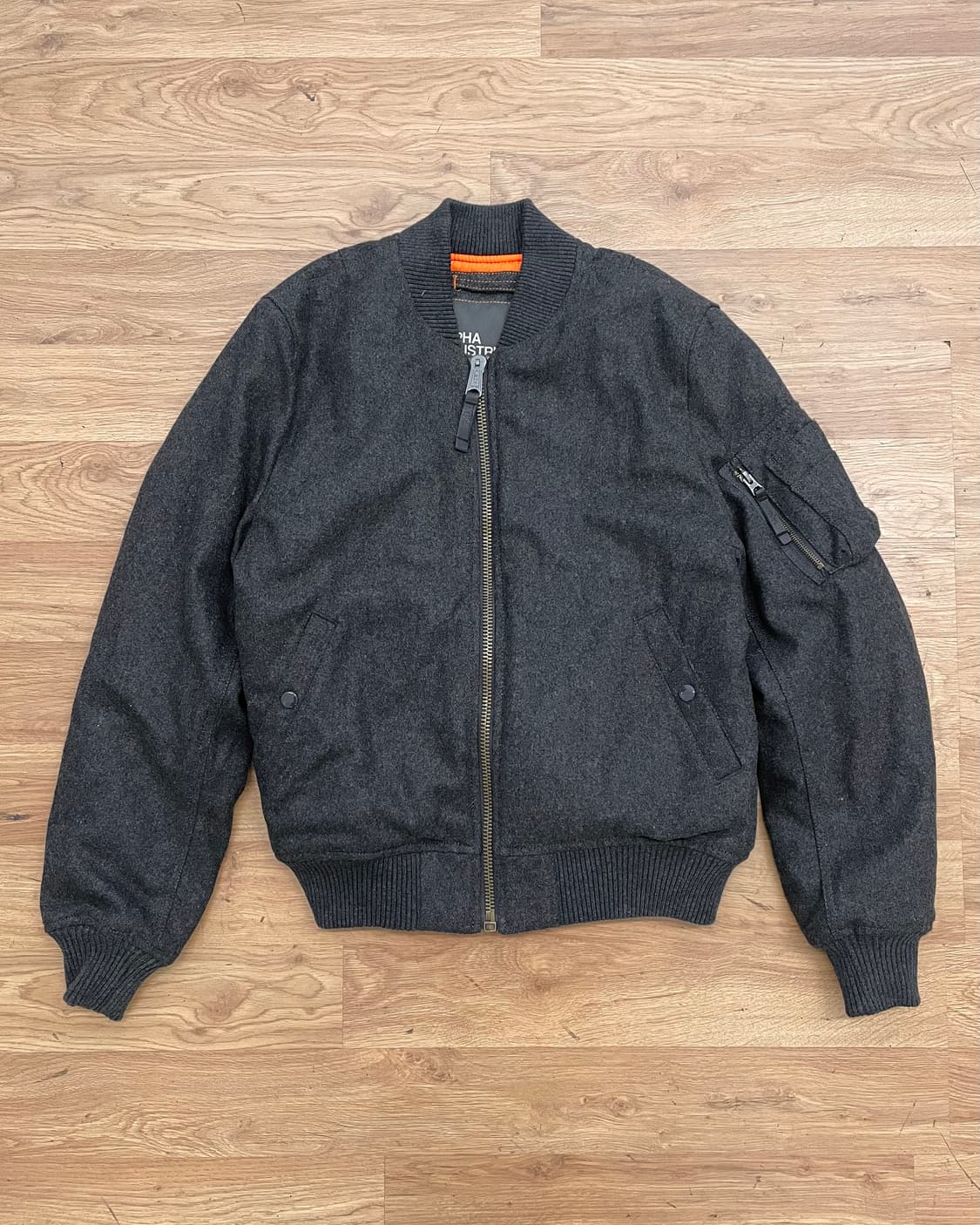 울 봄버 ma-1 자켓 상품이미지1