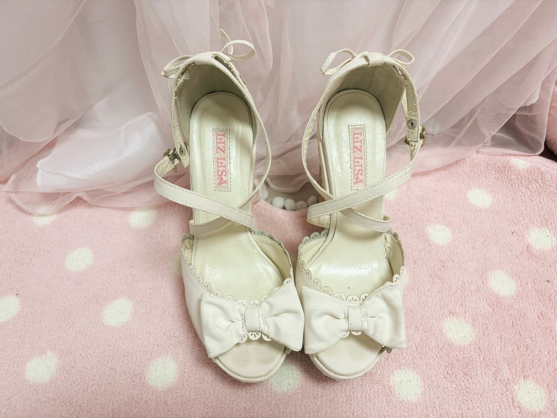 리즈리사 히메카지 샌들 구두 부츠 히메갸루 라떼갸루 웨지힐 큐롯 아가일 상품이미지4